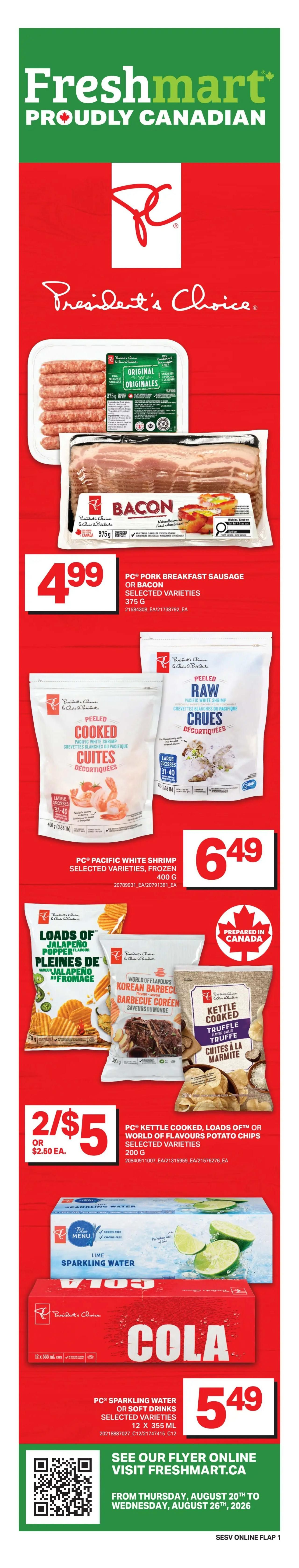 Shop Easy & SuperValu Flyer August 20 to 26