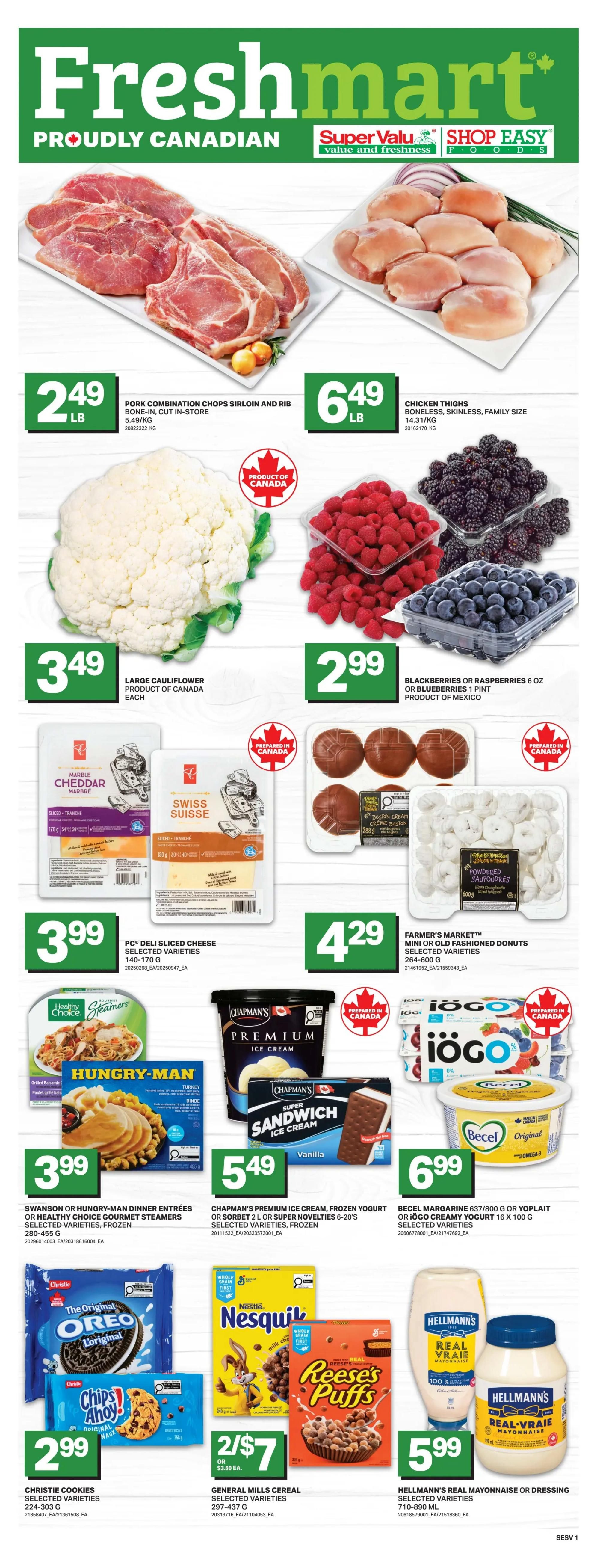 Shop Easy & SuperValu Flyer August 20 to 26