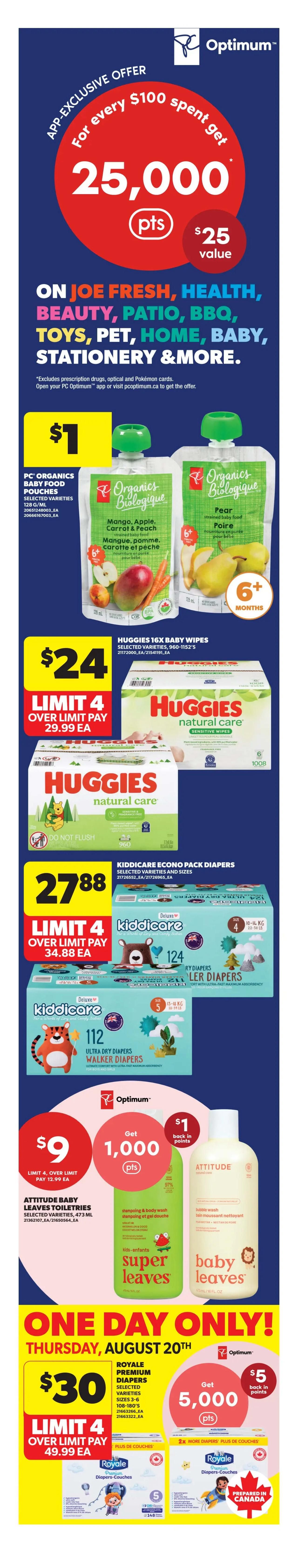 Real Canadian Superstore (West) Flyer August 20 to 26