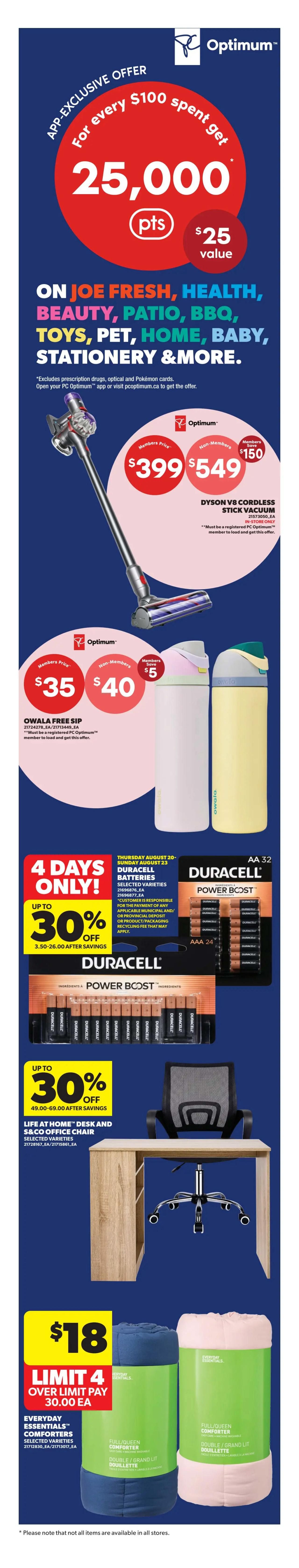Real Canadian Superstore (West) Flyer August 20 to 26