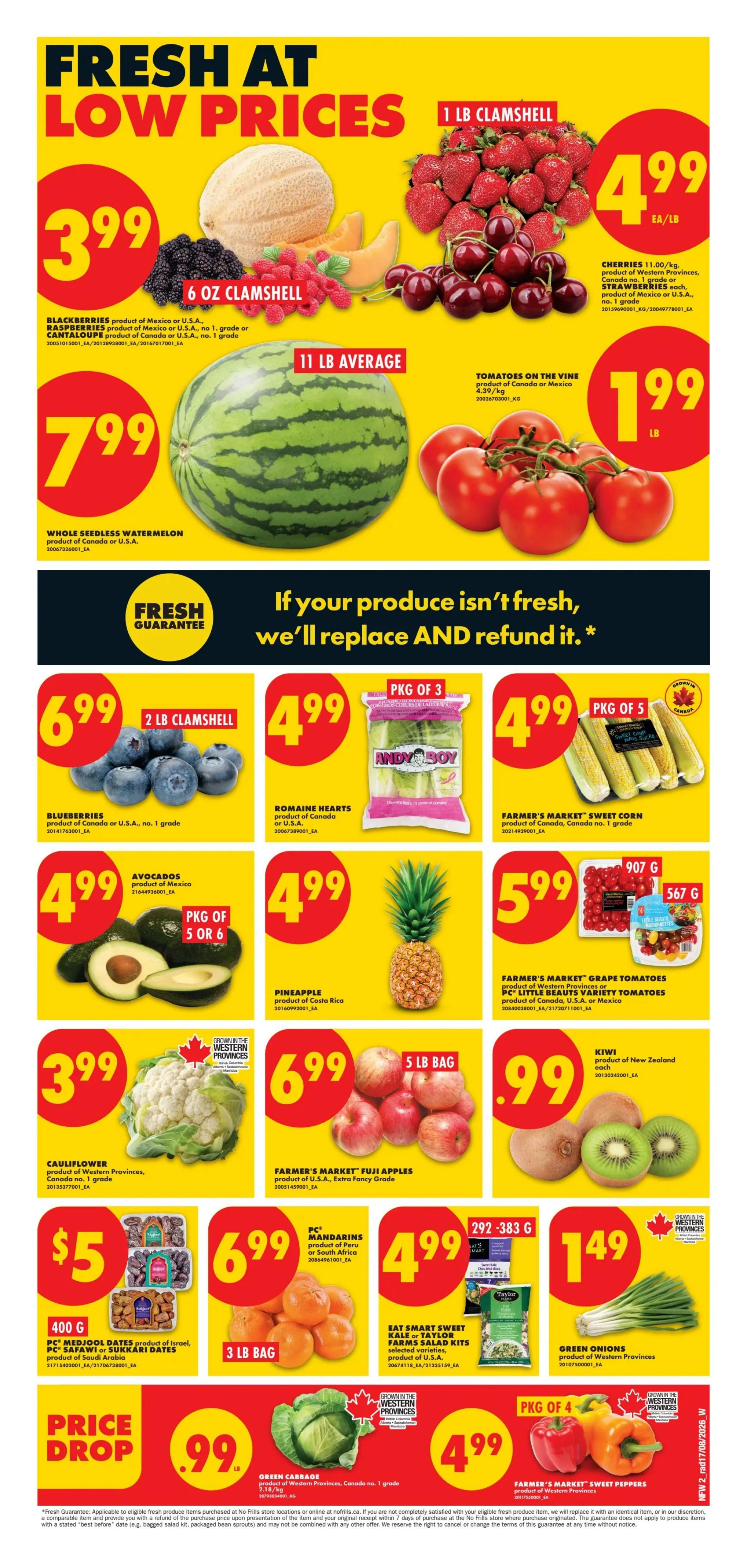 No Frills (West) Flyer August 20 to 26