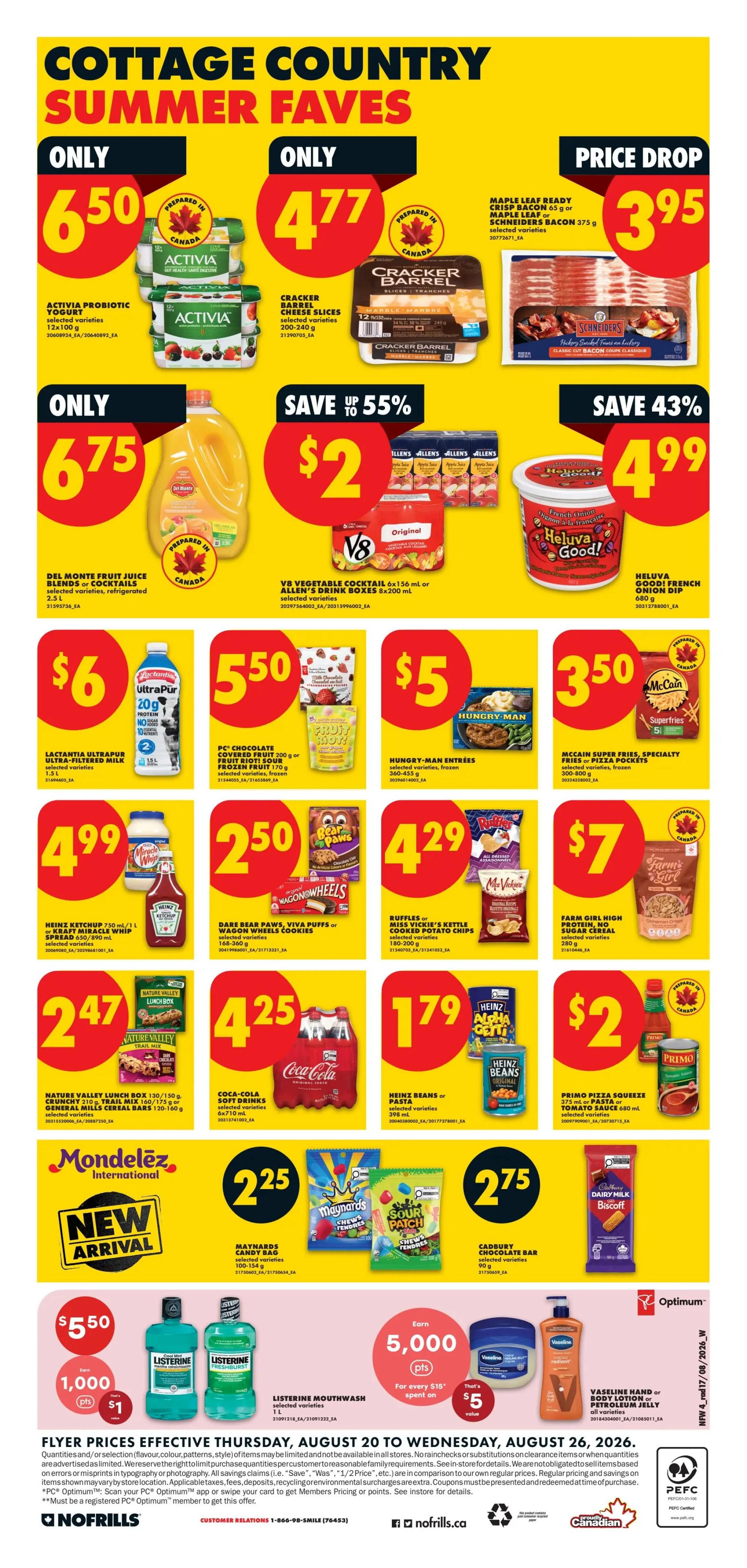 No Frills (West) Flyer August 20 to 26