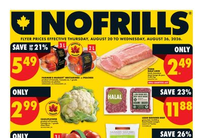No Frills (Atlantic) Flyer August 20 to 26