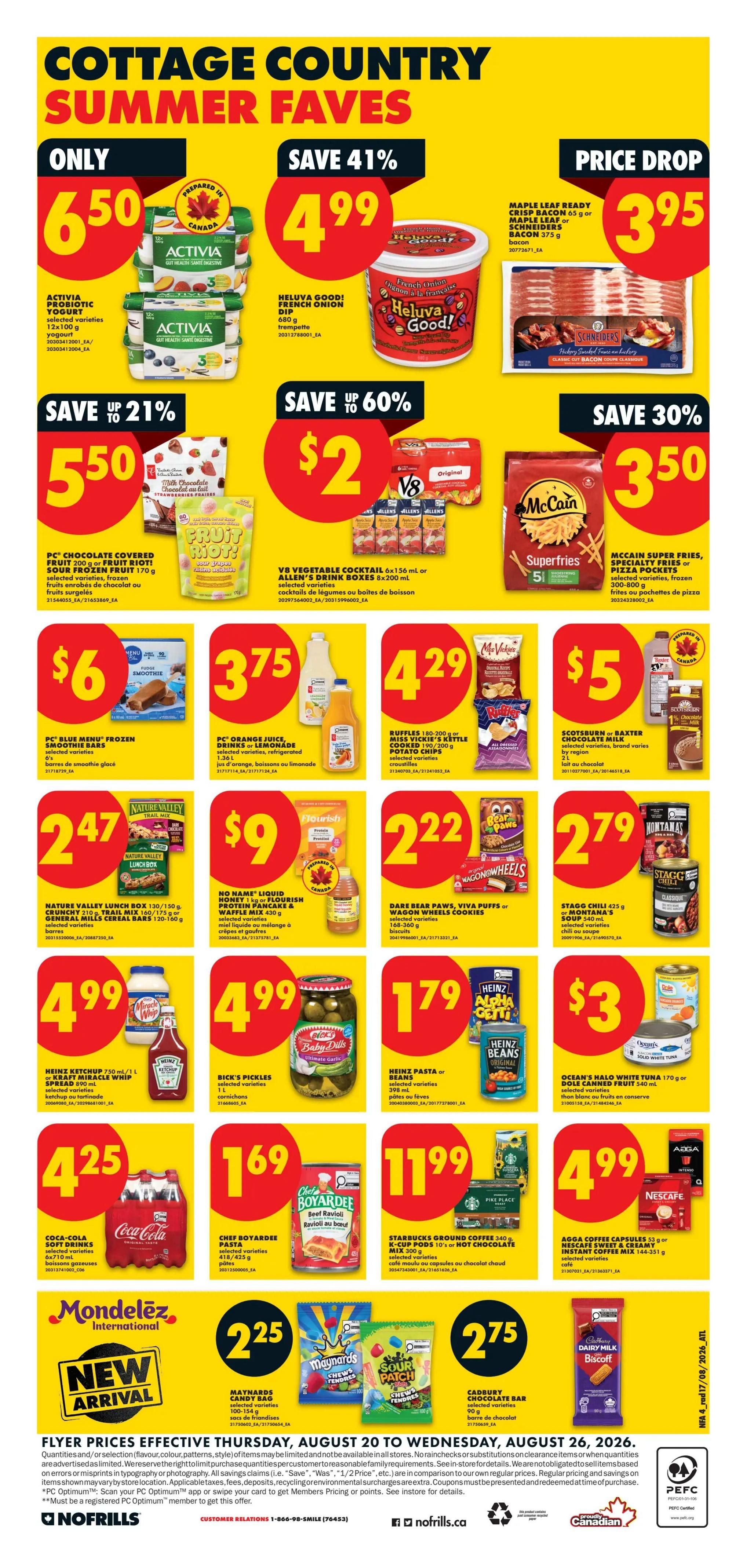 No Frills (Atlantic) Flyer August 20 to 26