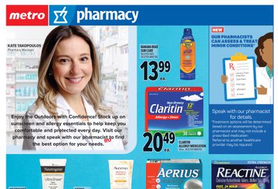 Metro (ON) Pharmacy Flyer August 20 to September 16
