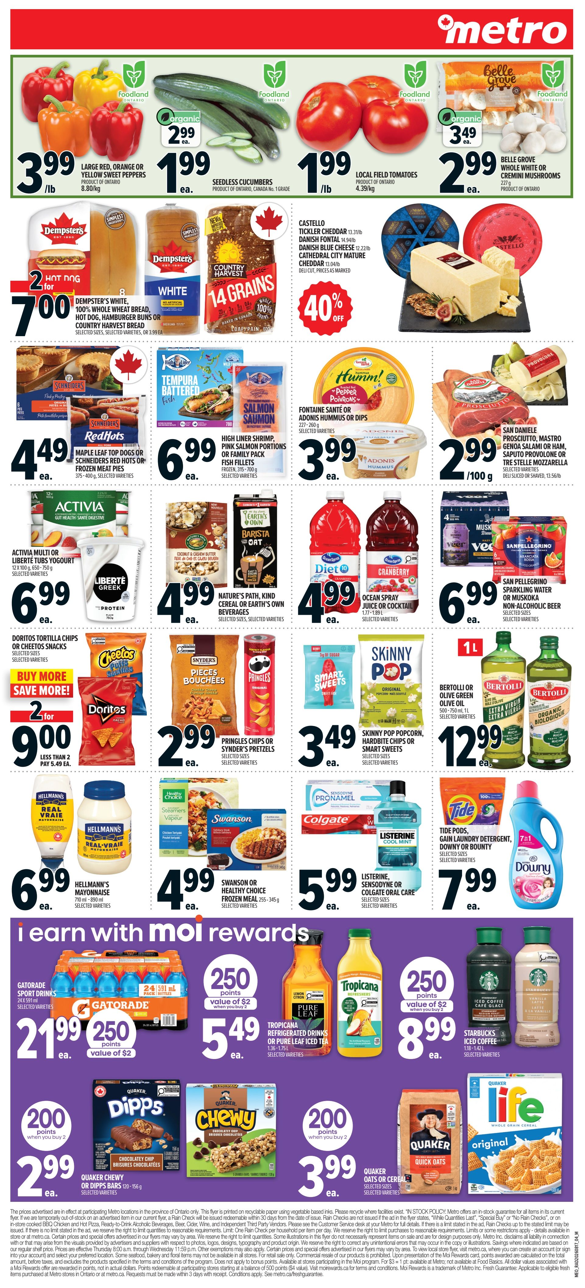 Metro (ON) Flyer August 20 to 26