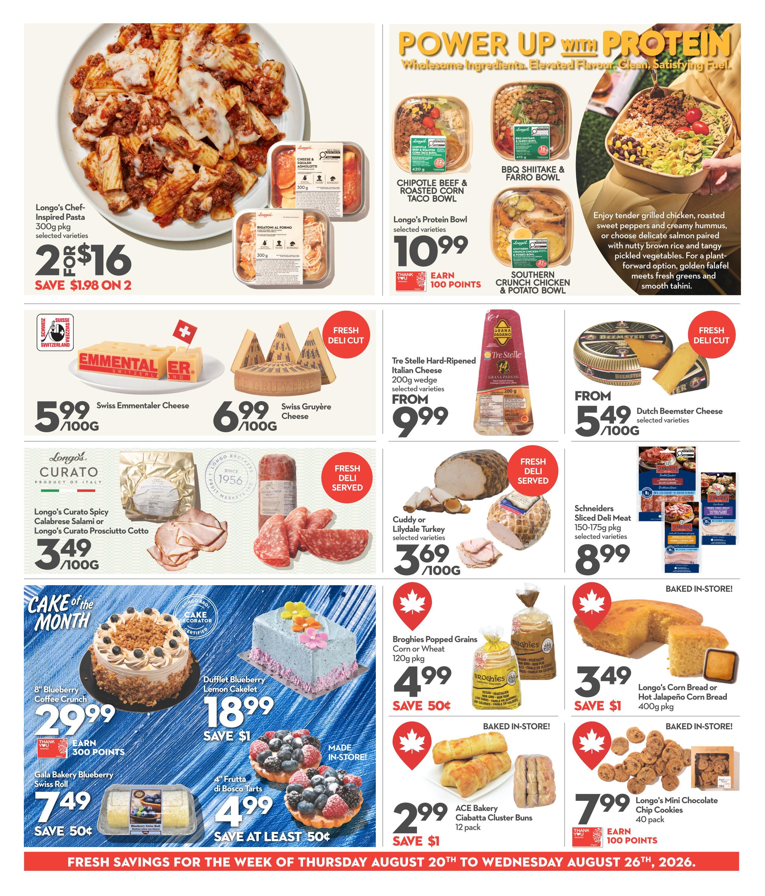 Longo's Flyer August 20 to 26