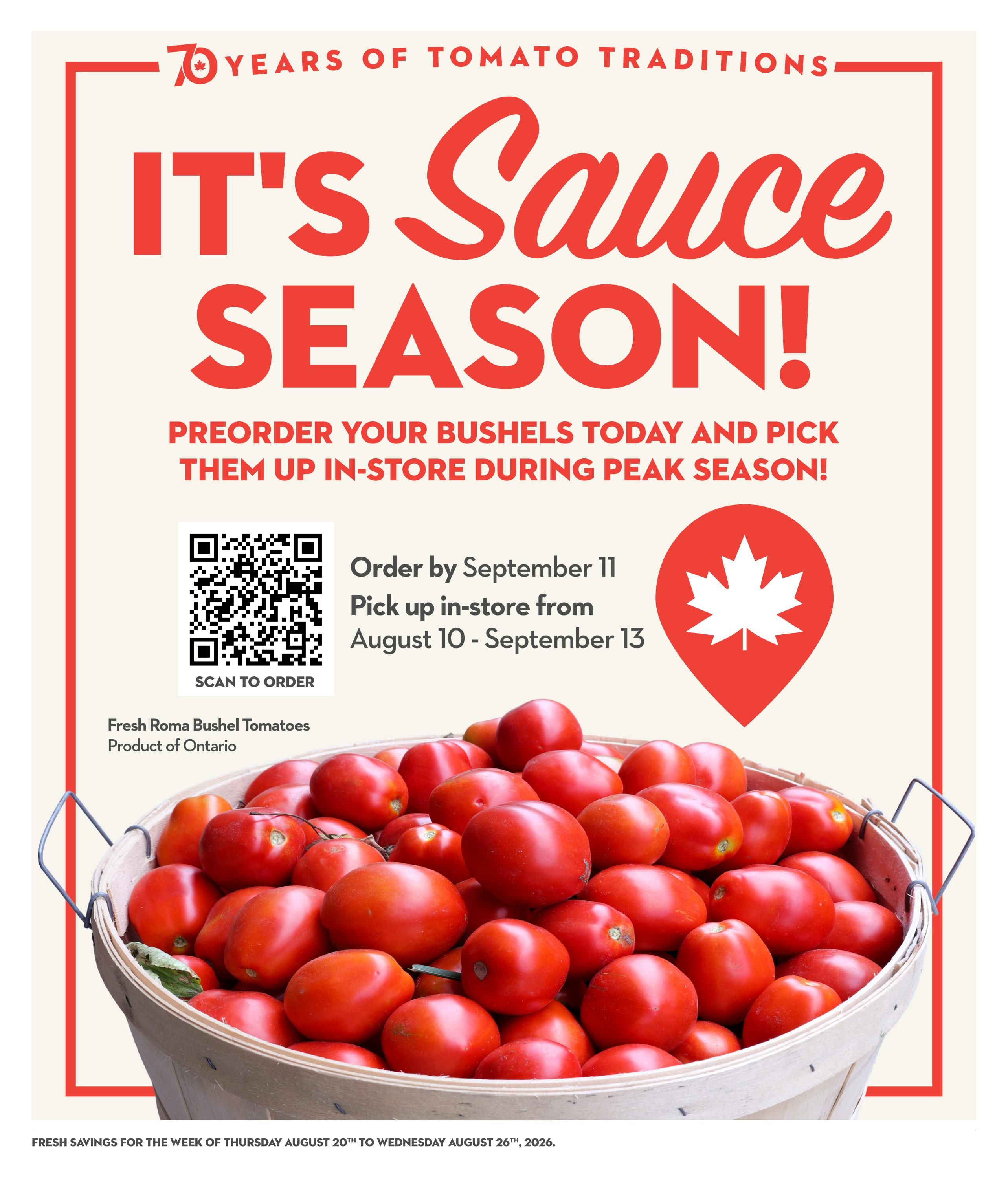 Longo's Flyer August 20 to 26
