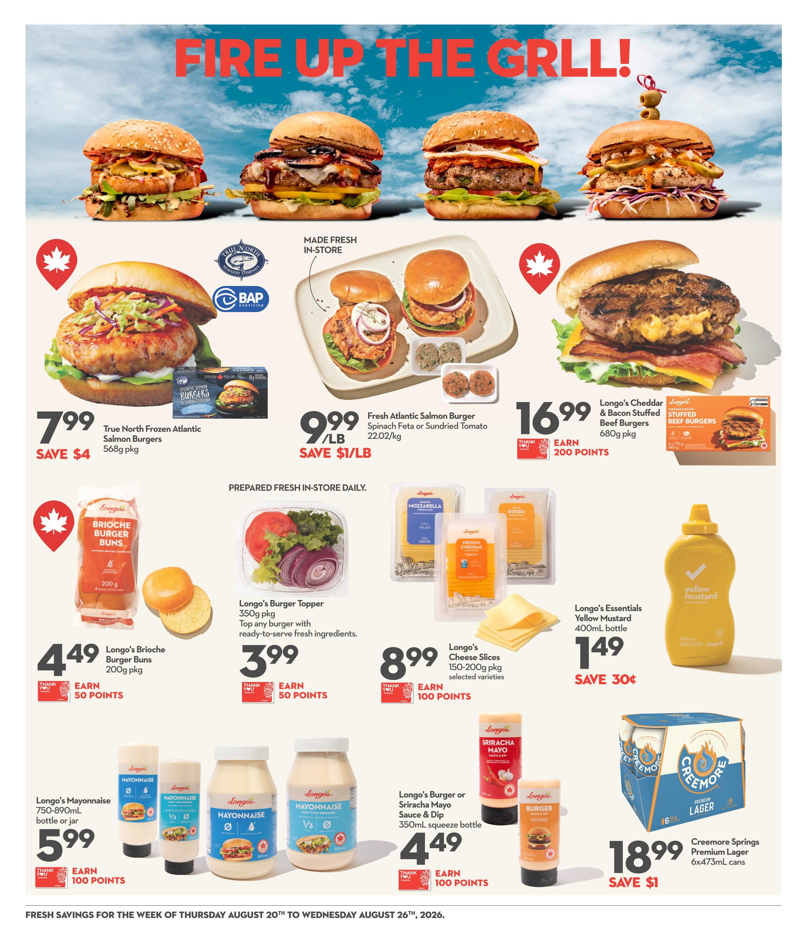 Longo's Flyer August 20 to 26
