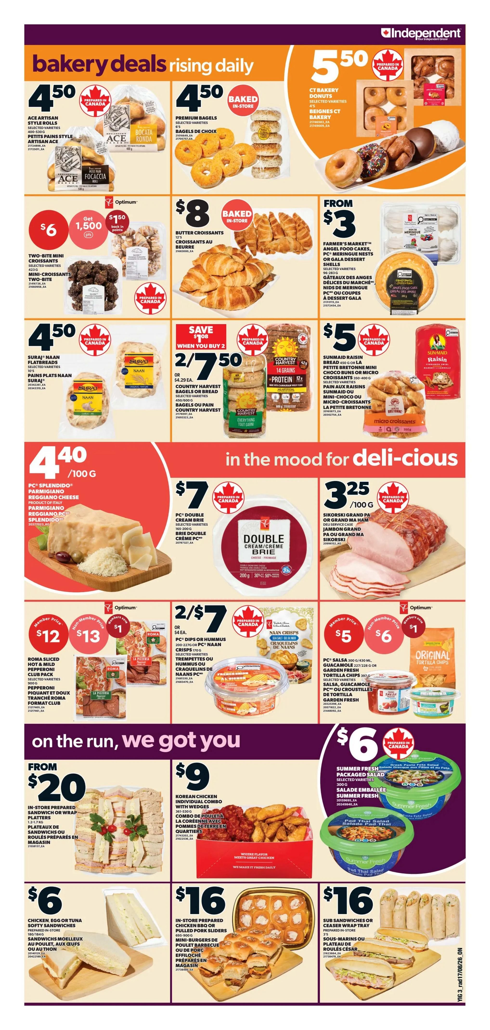 Independent Grocer (ON) Flyer August 20 to 26