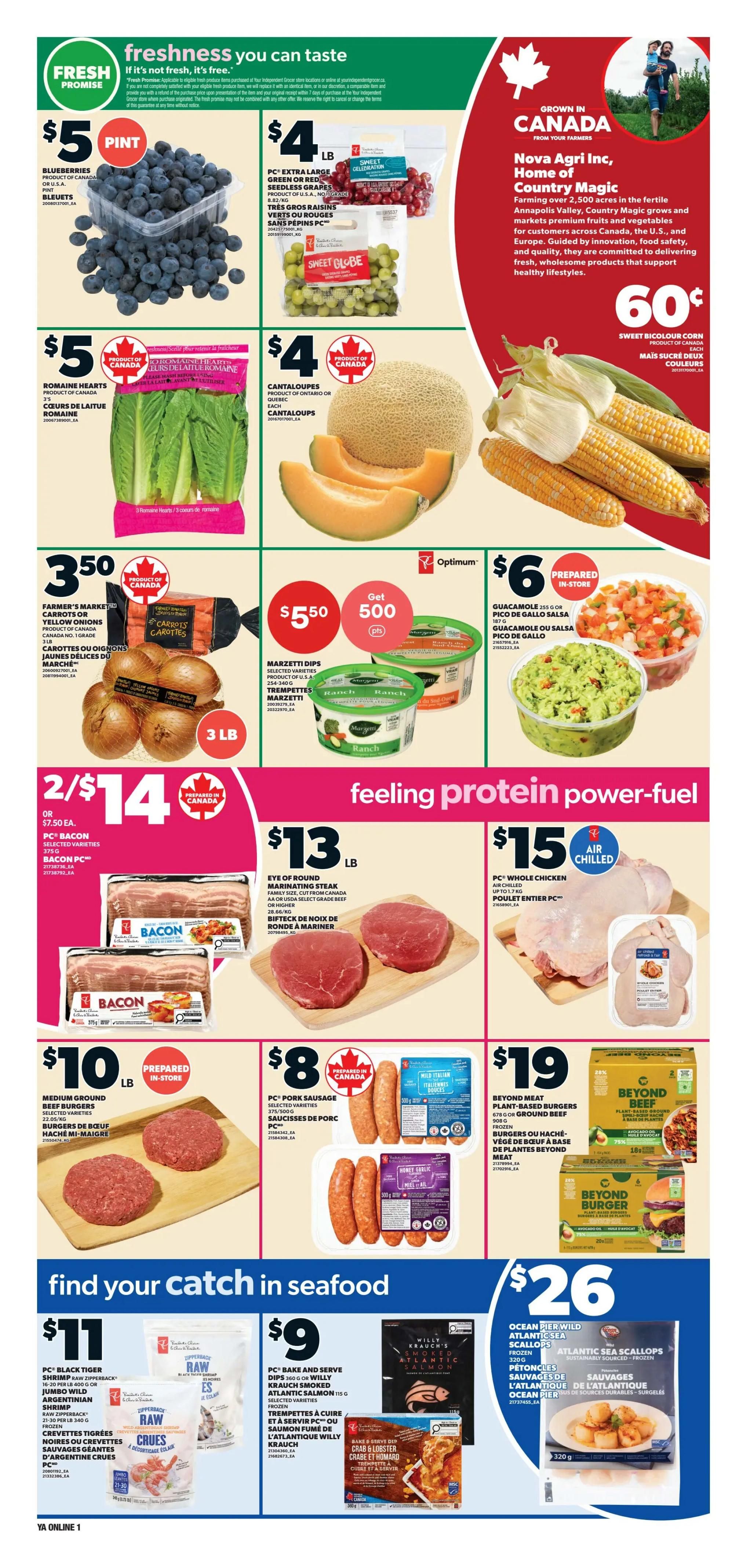 Independent Grocer (Atlantic) Flyer August 20 to 26