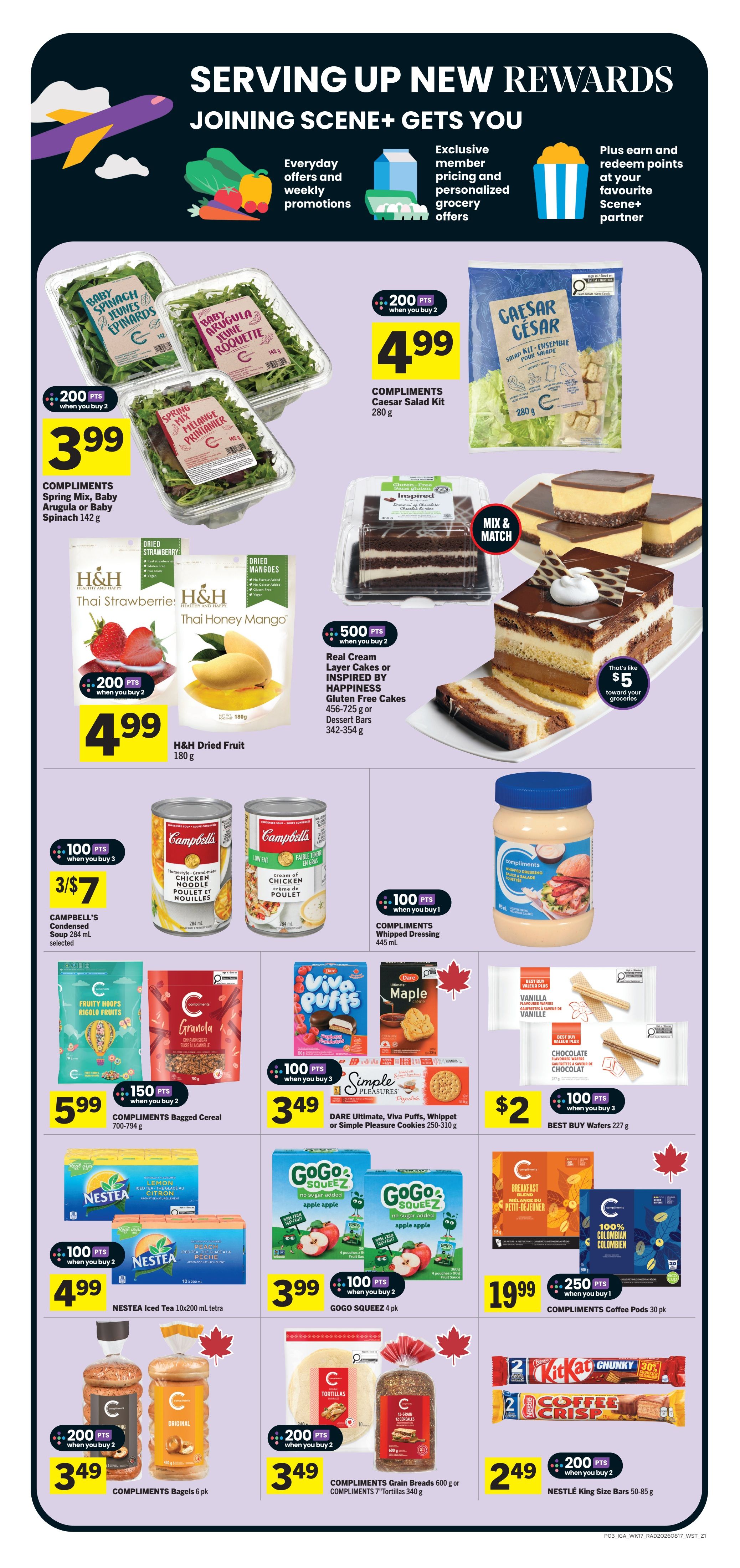 IGA (West) Flyer August 20 to 26