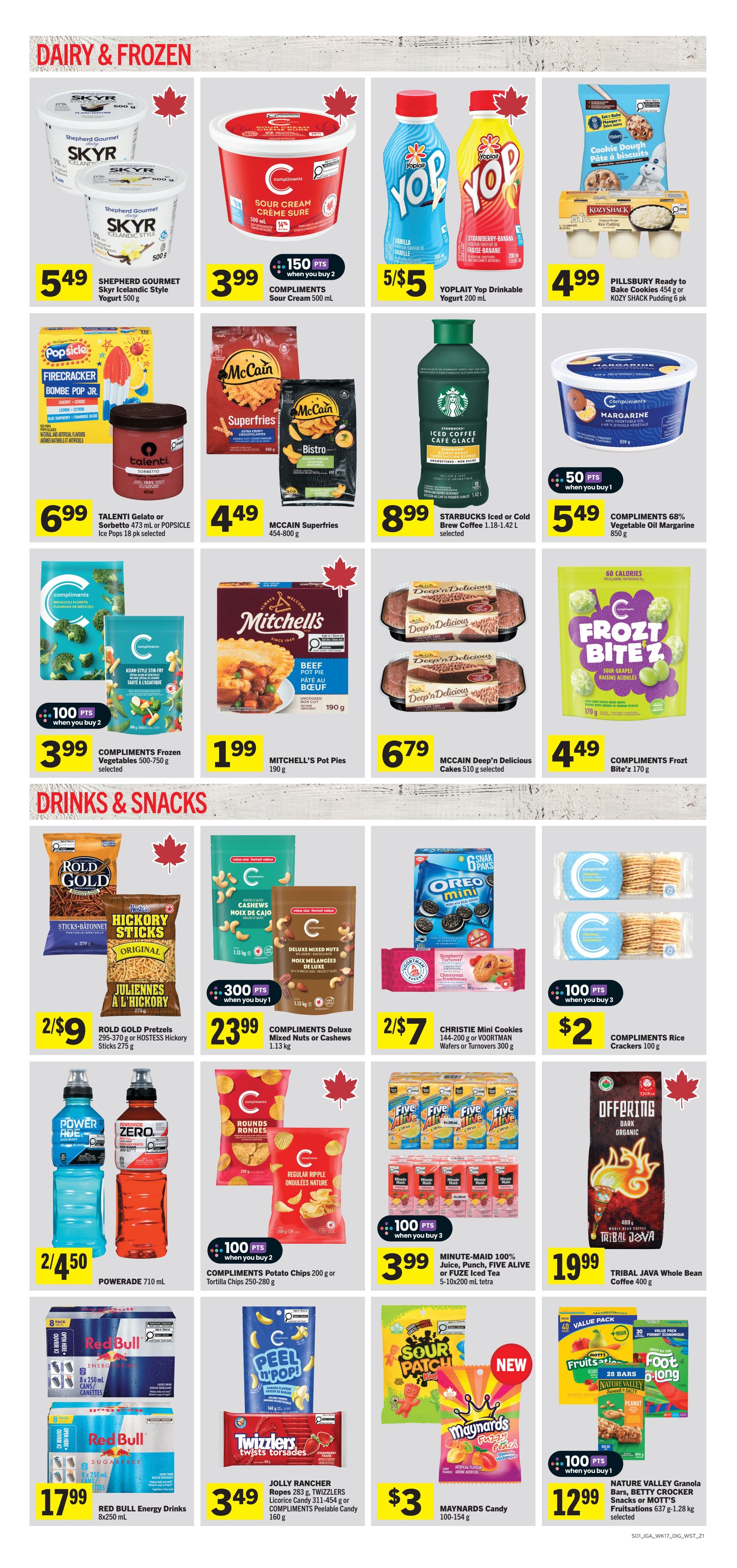 IGA (West) Flyer August 20 to 26