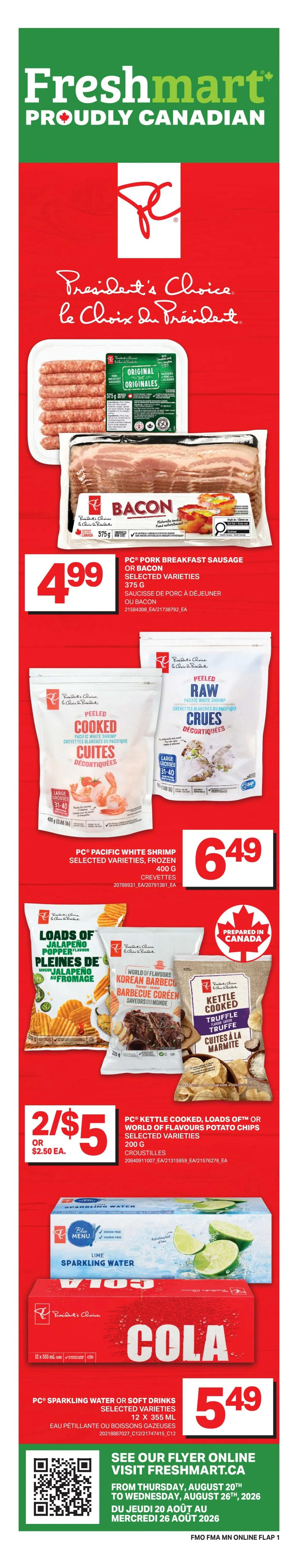 Freshmart (Atlantic) Flyer August 20 to 26