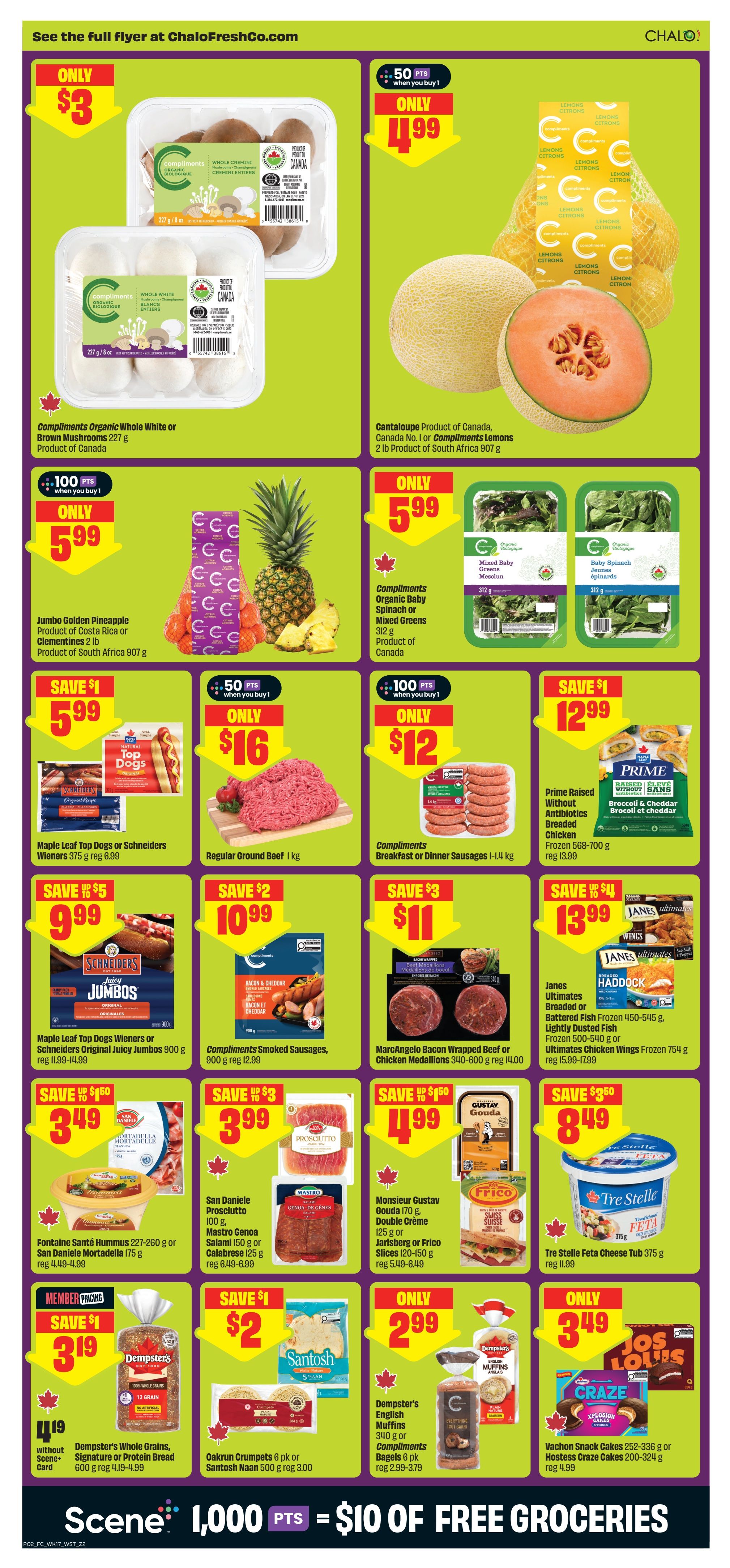 Chalo! FreshCo (West) Flyer August 20 to 26