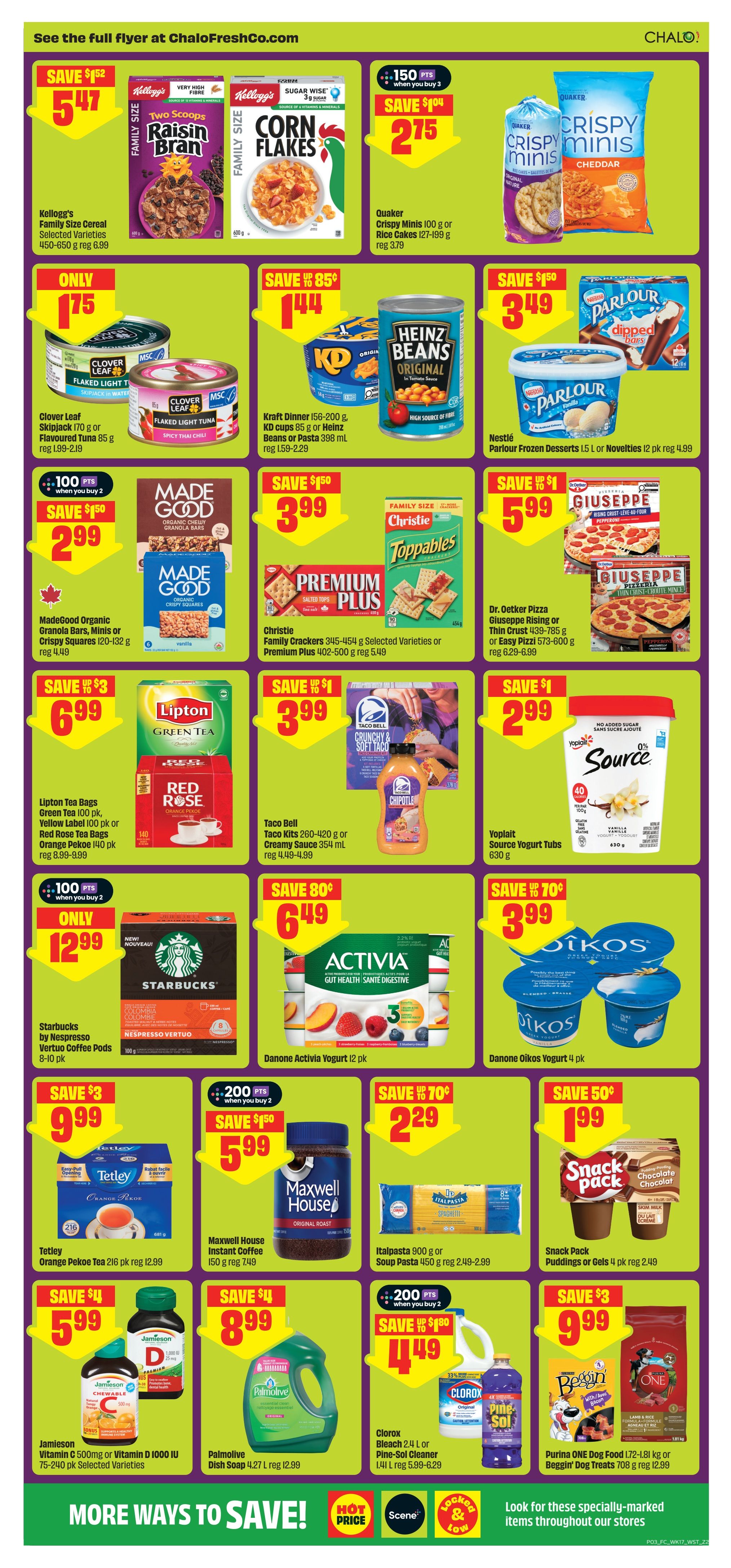 Chalo! FreshCo (West) Flyer August 20 to 26
