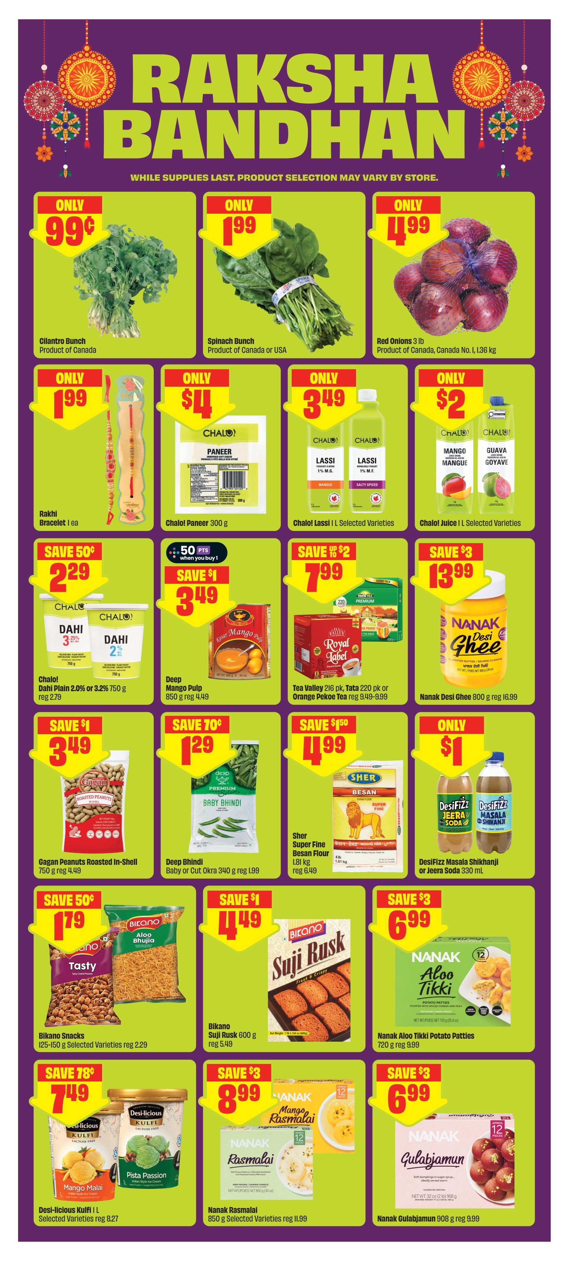 Chalo! FreshCo (West) Flyer August 20 to 26