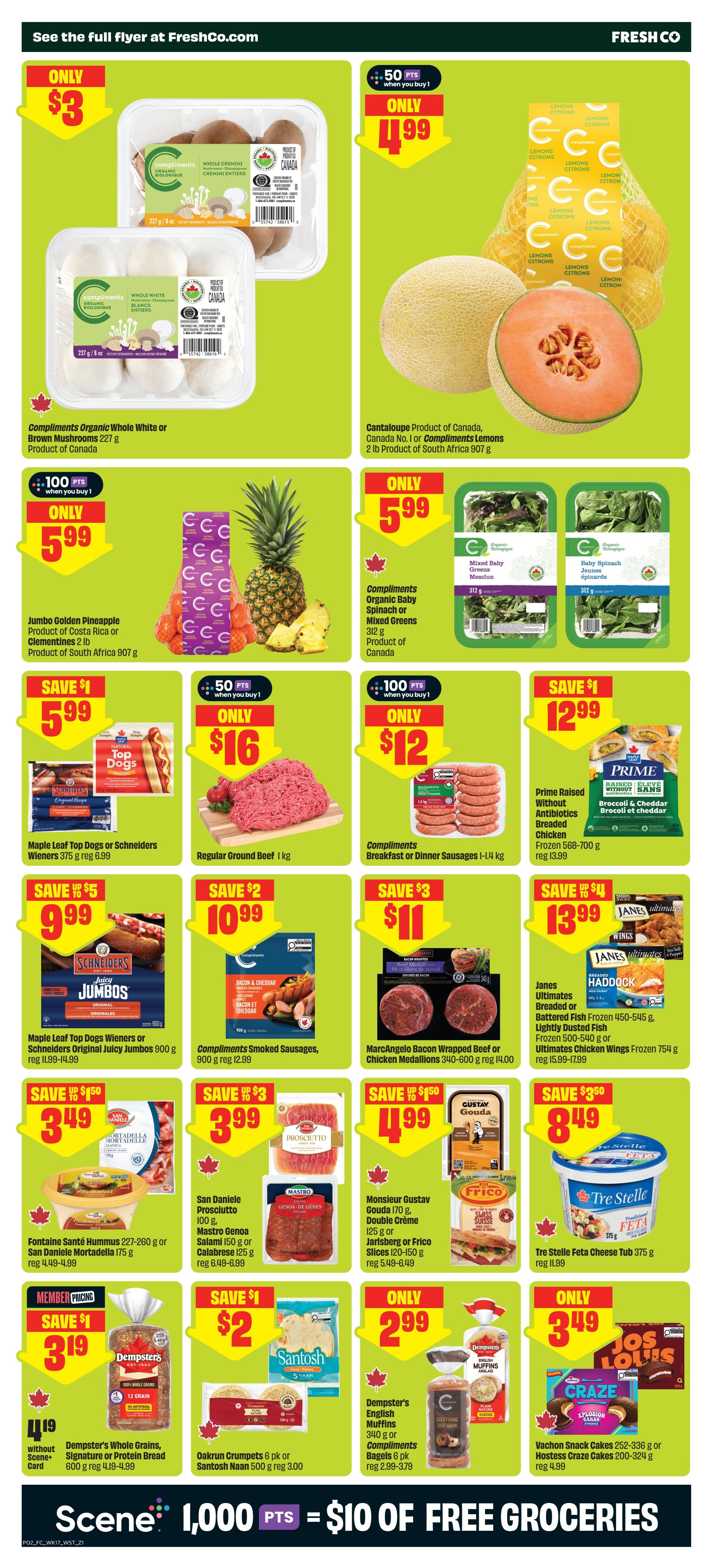 FreshCo (West) Flyer August 20 to 26