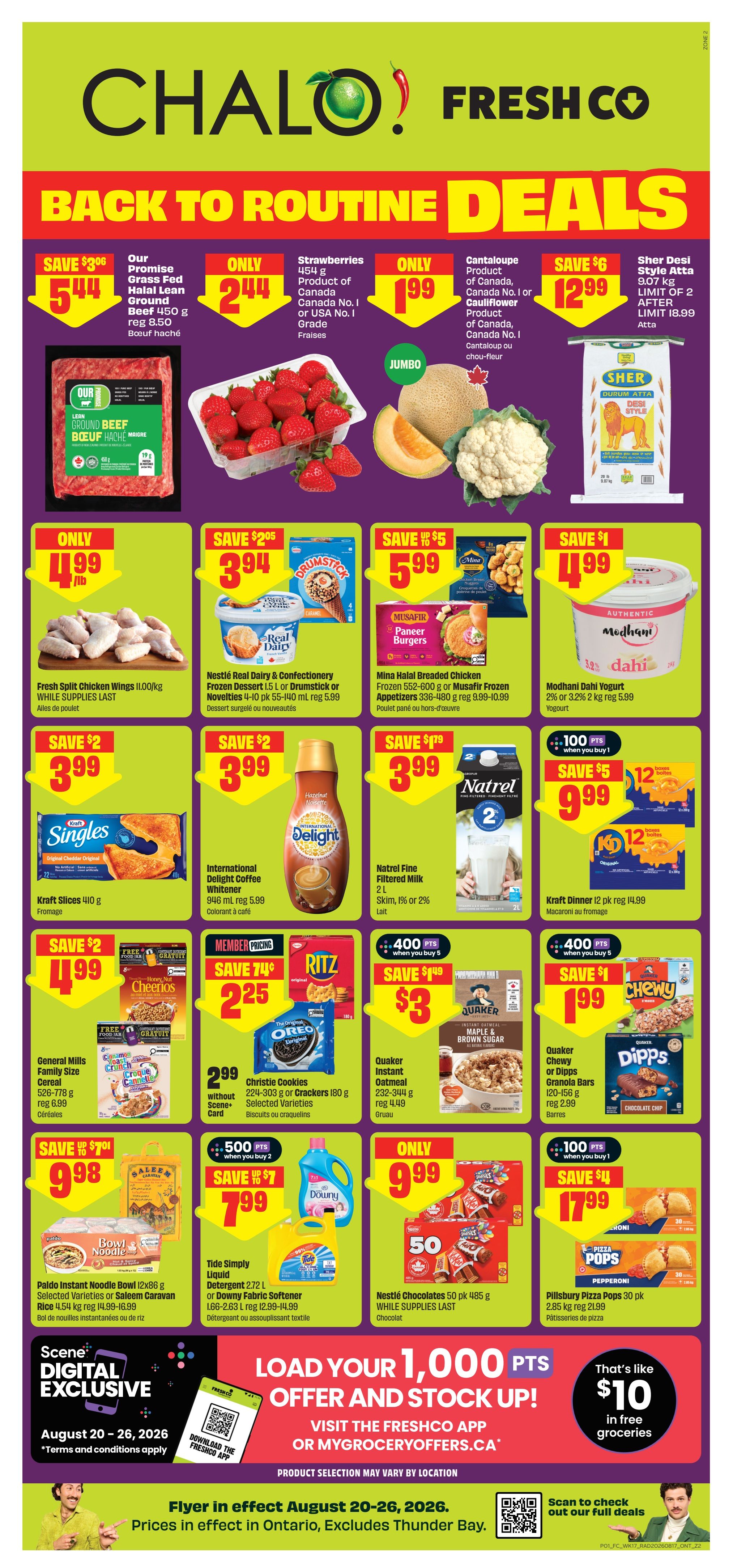 Chalo! FreshCo (ON) Flyer August 20 to 26