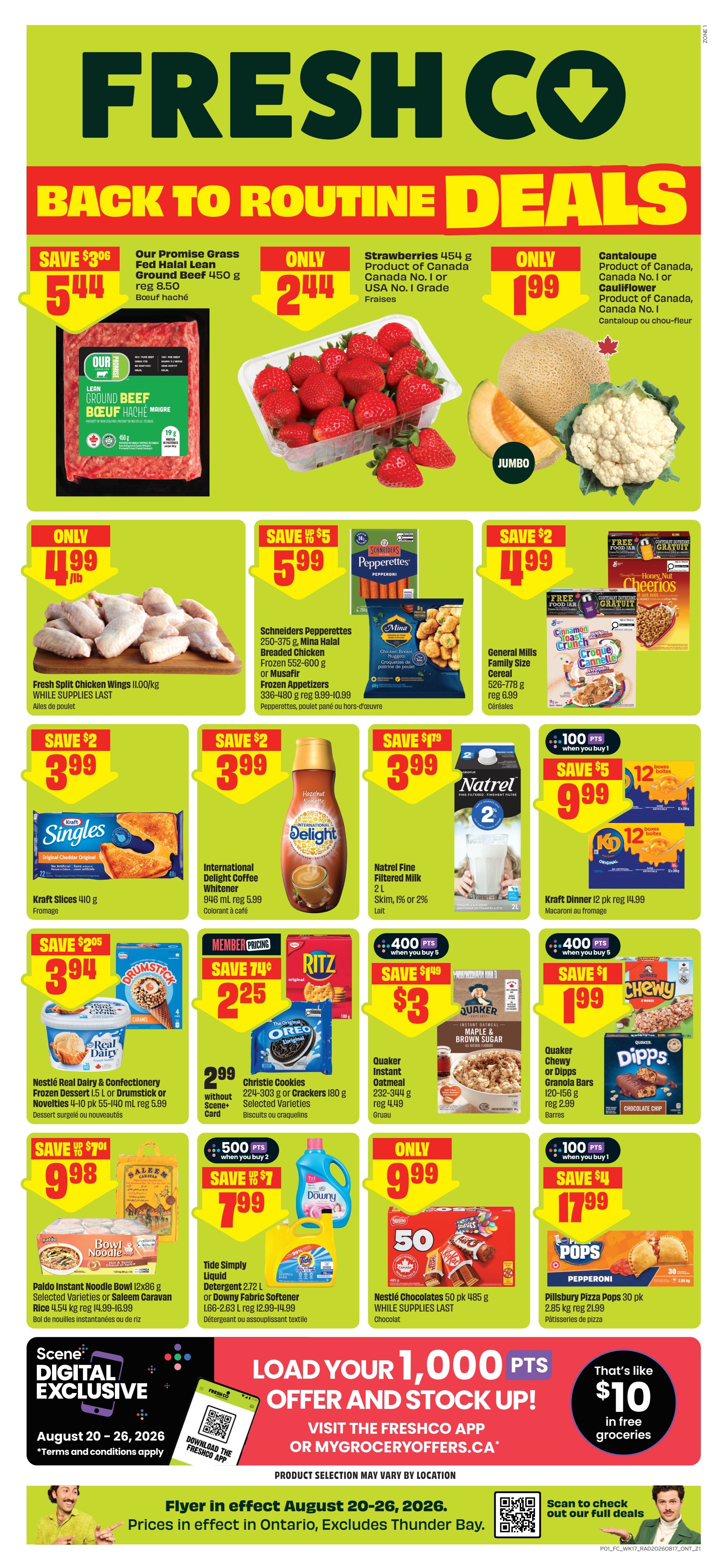 FreshCo (ON) Flyer August 20 to 26