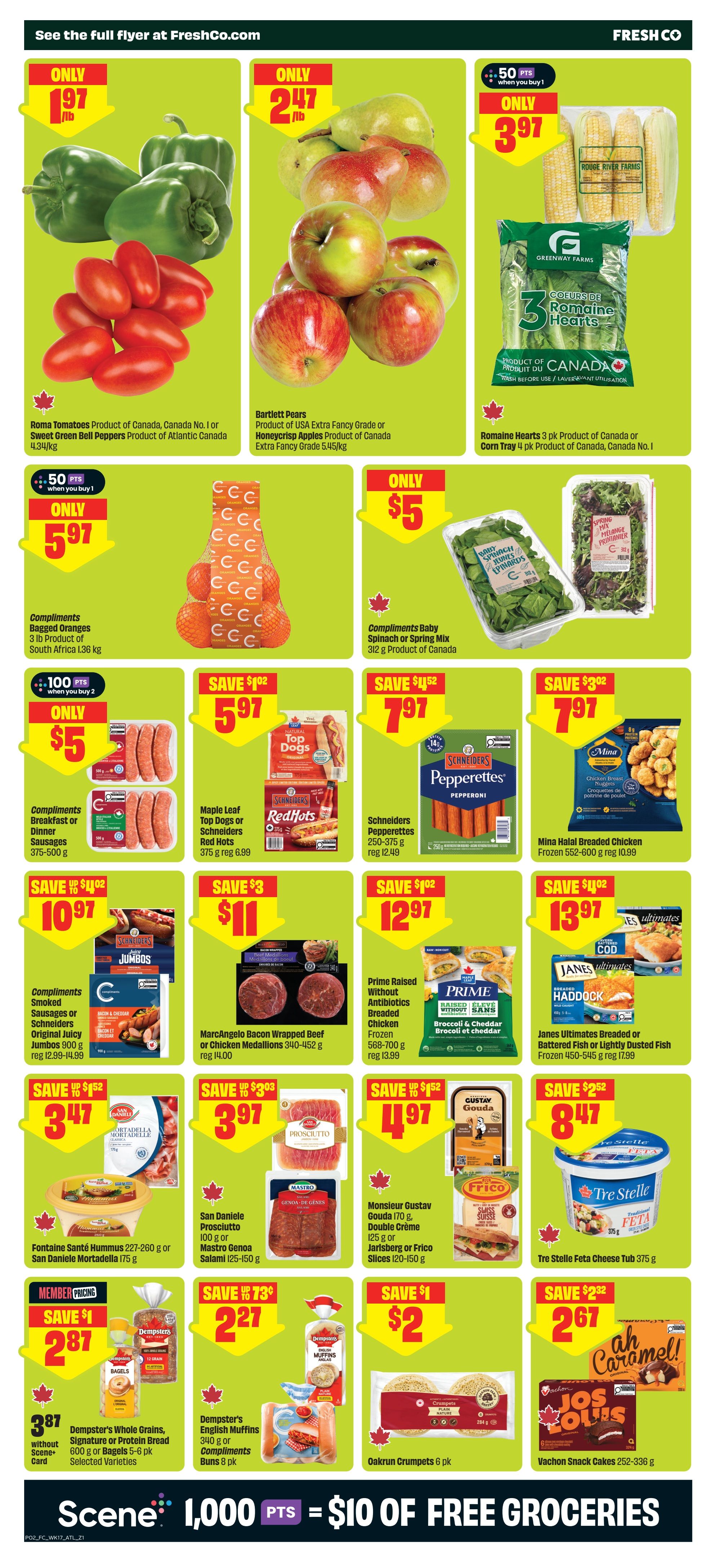 FreshCo (Atlantic) Flyer August 20 to 26