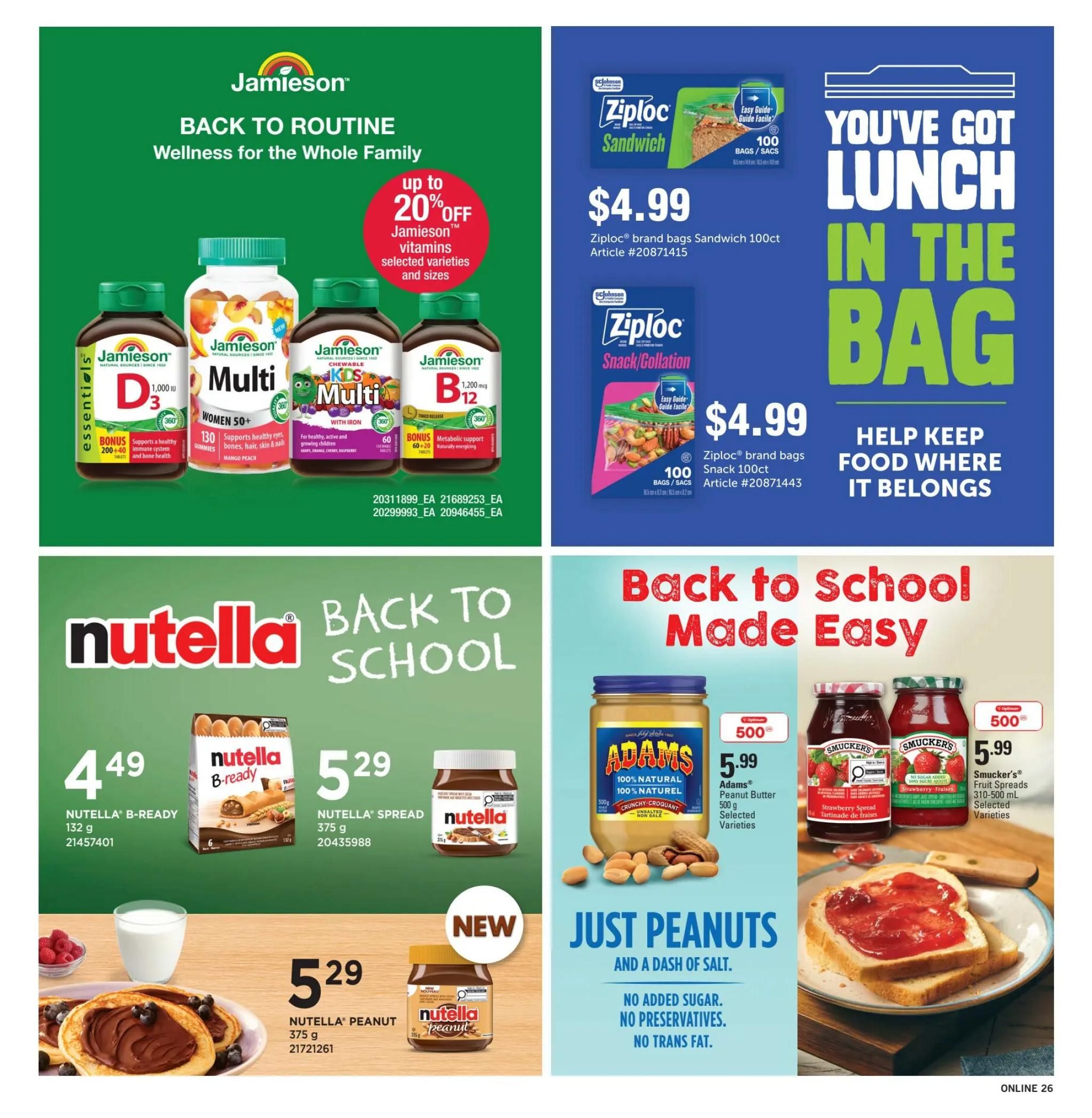 Fortinos Flyer August 20 to 26