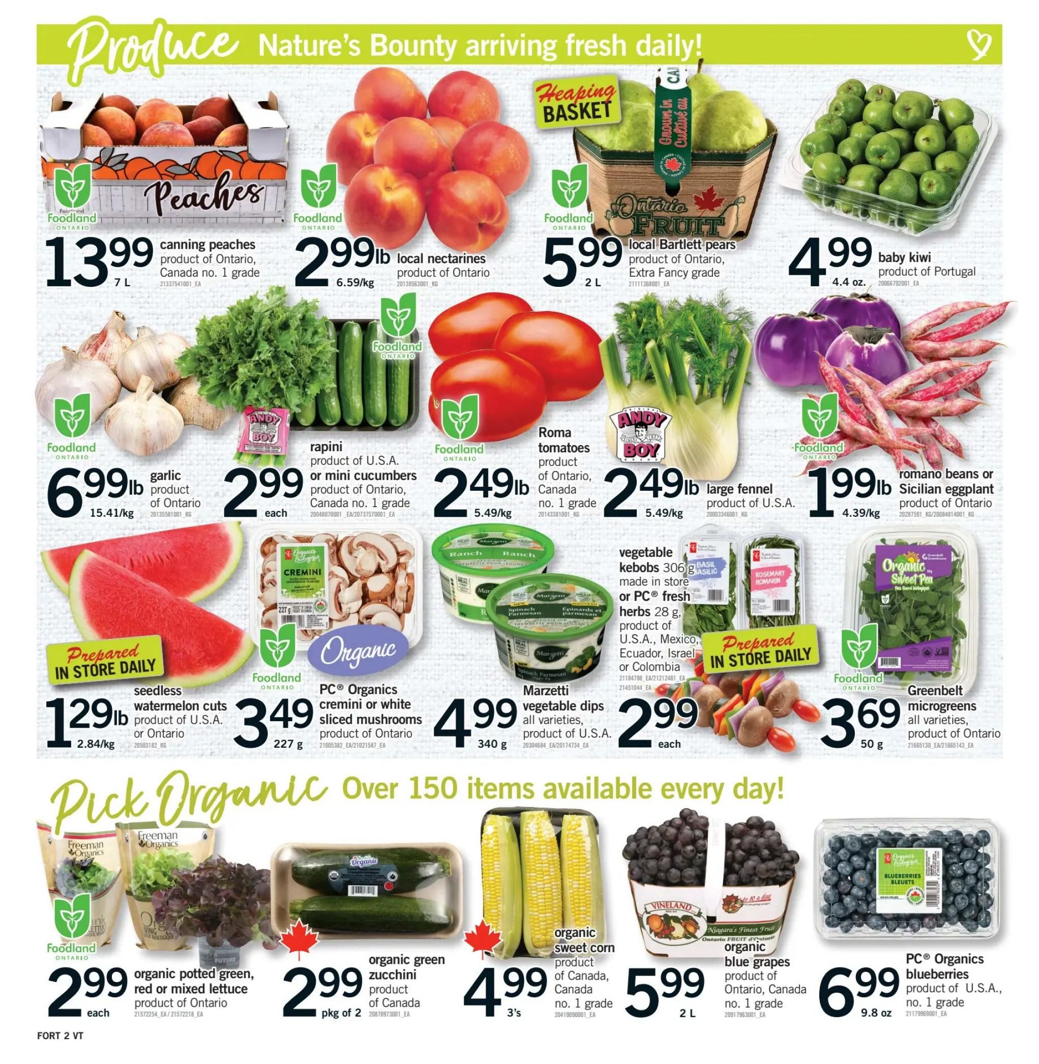 Fortinos Flyer August 20 to 26
