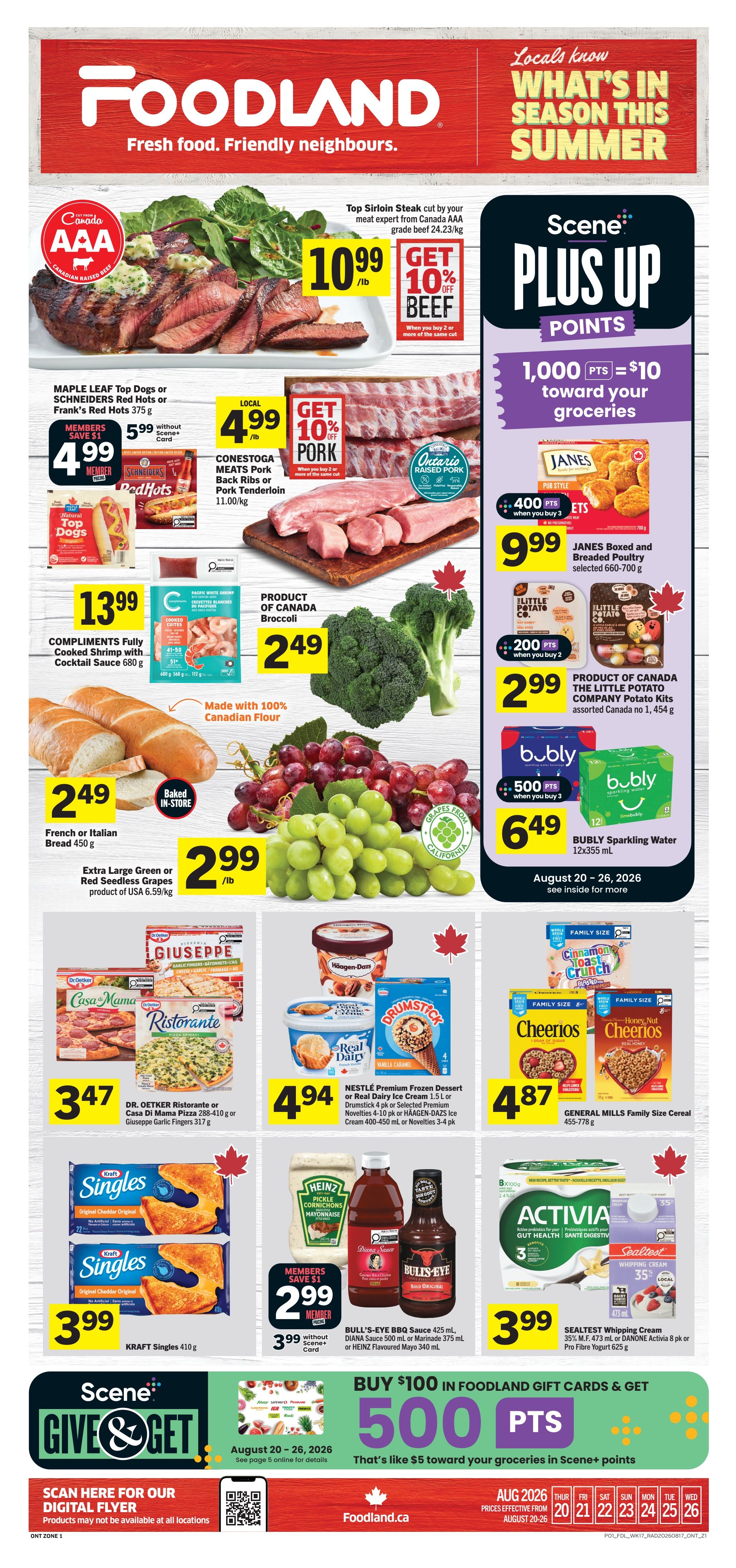 Foodland (ON) Flyer August 20 to 26