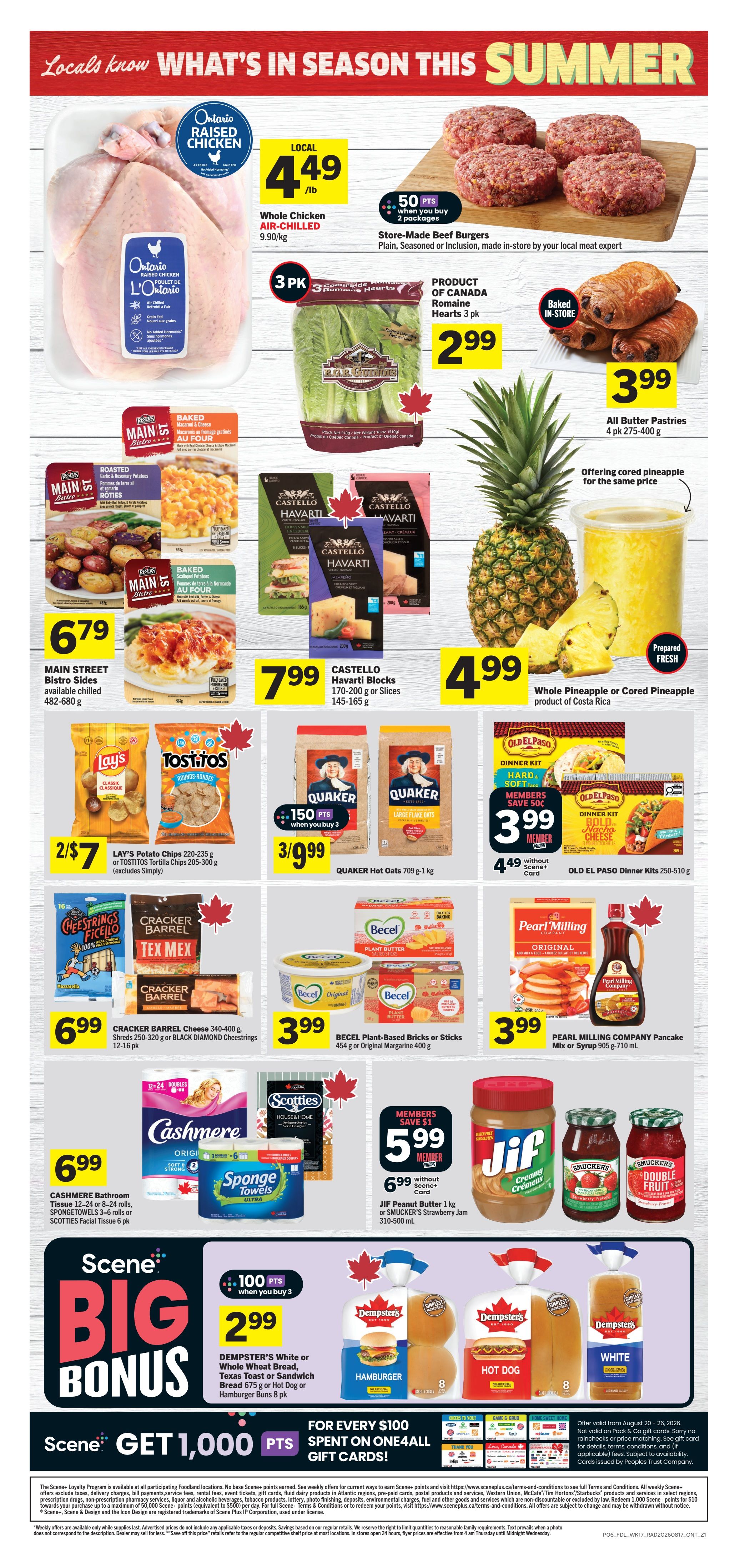 Foodland (ON) Flyer August 20 to 26