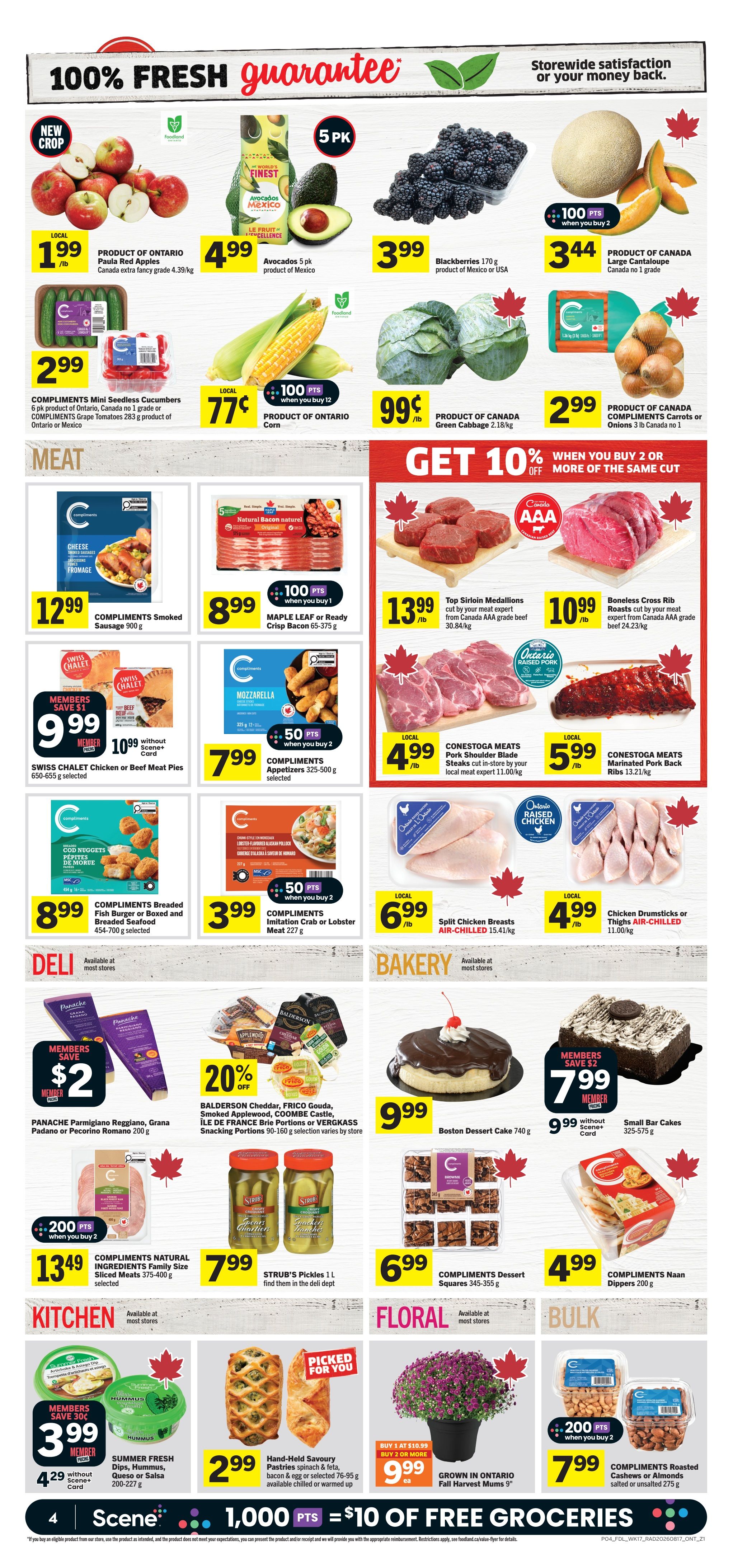 Foodland (ON) Flyer August 20 to 26
