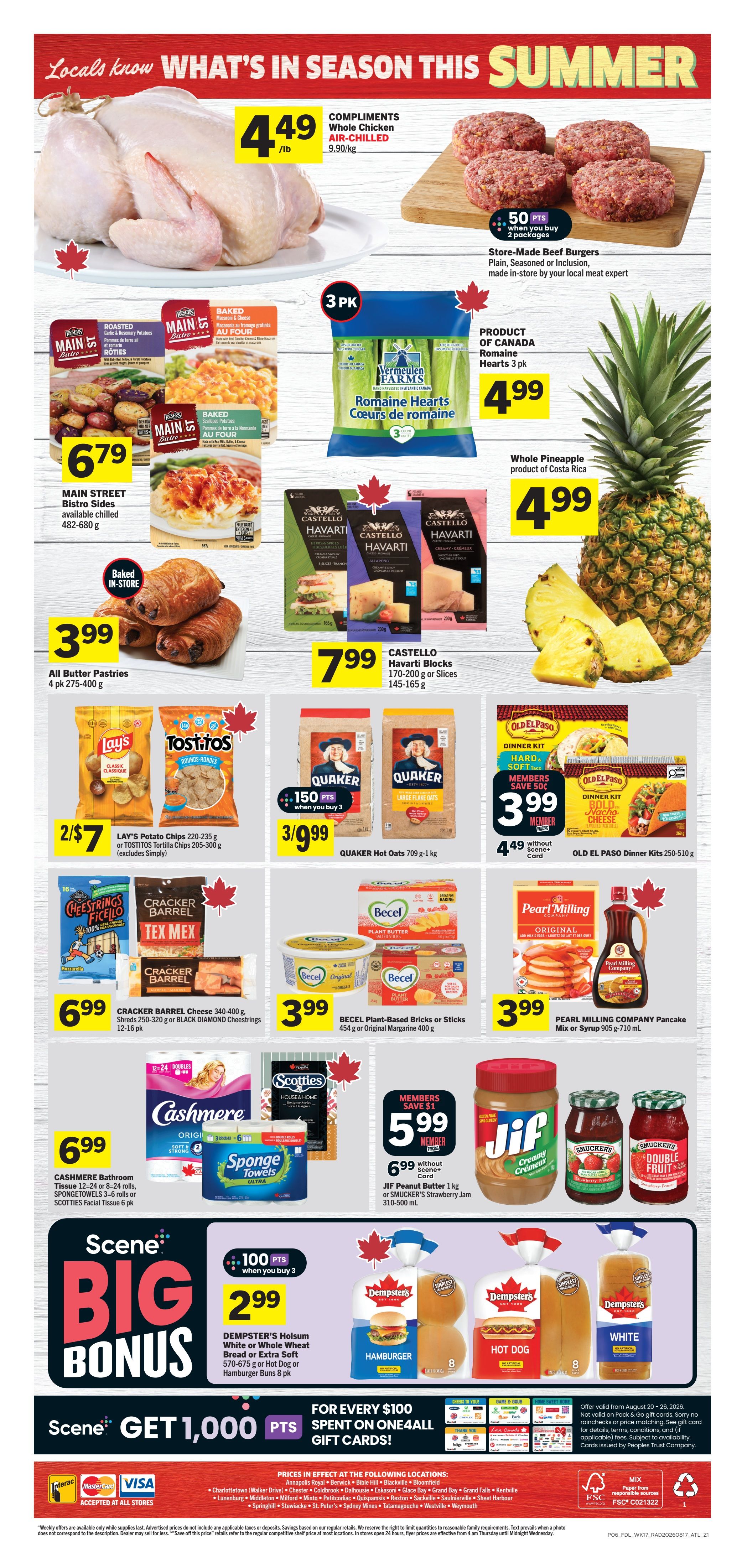 Foodland (Atlantic) Flyer August 20 to 26