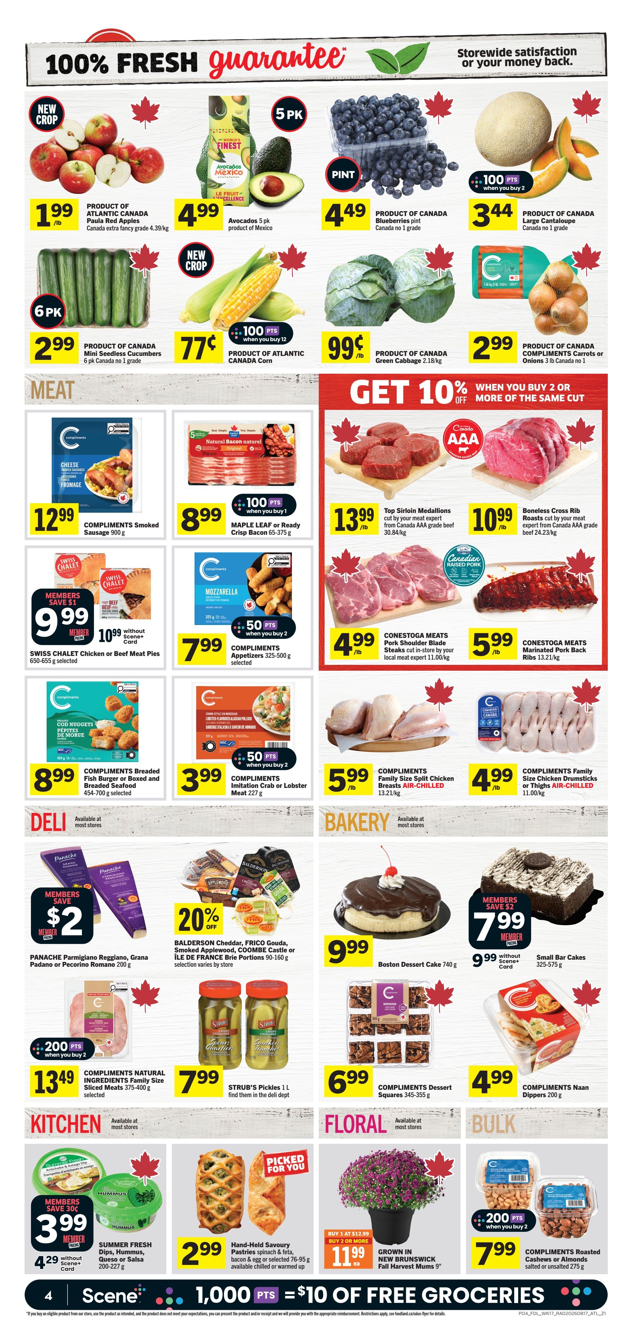 Foodland Co-op Flyer August 20 to 26