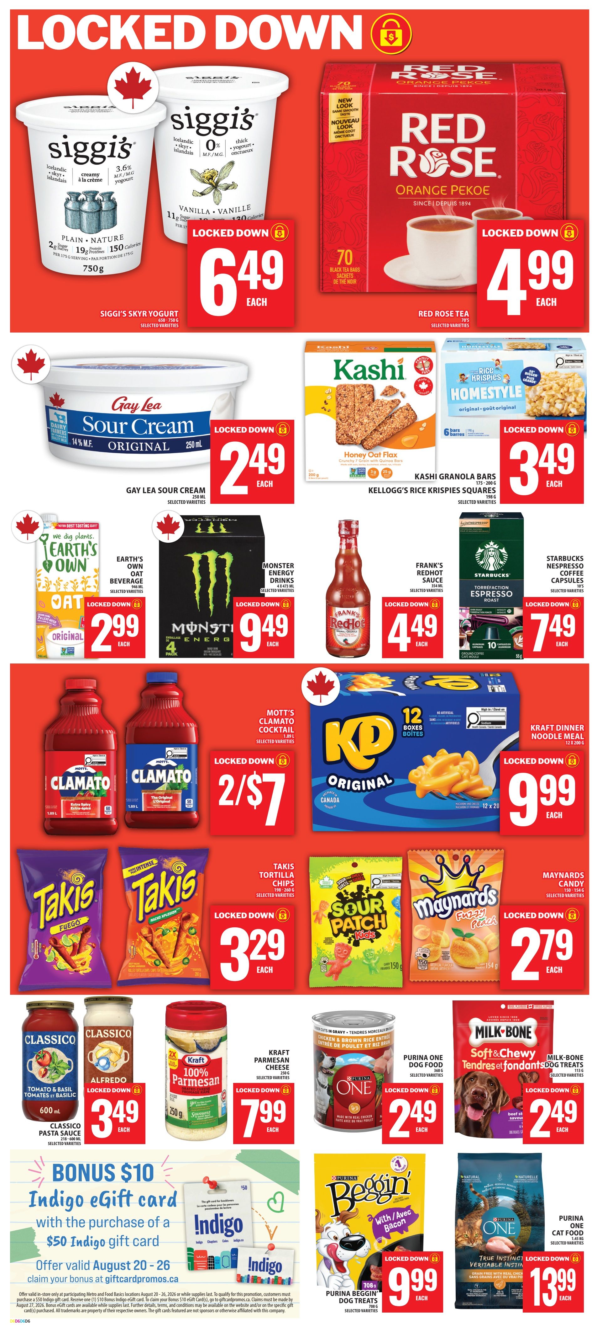 Food Basics Flyer August 20 to 26