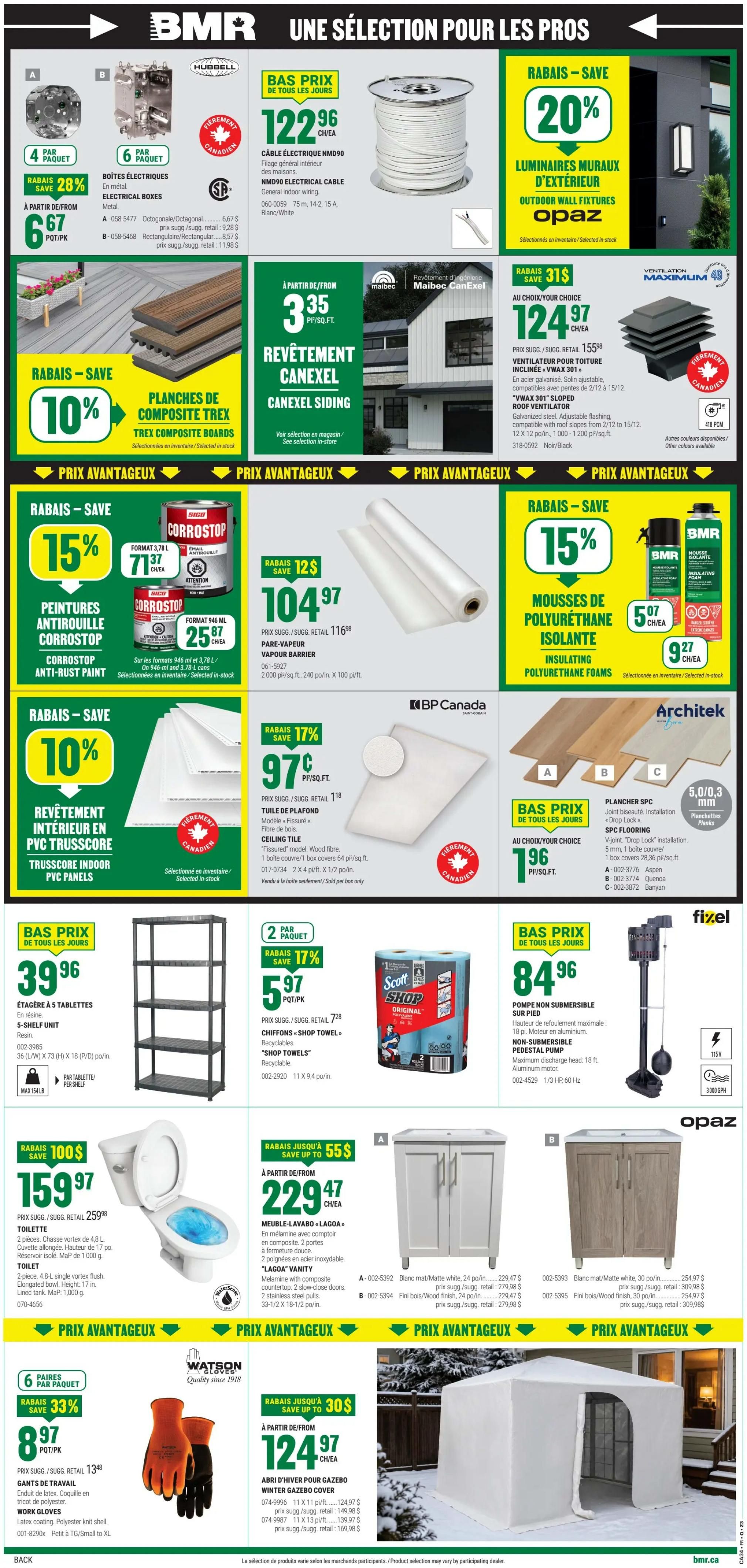 BMR Flyer August 20 to 26