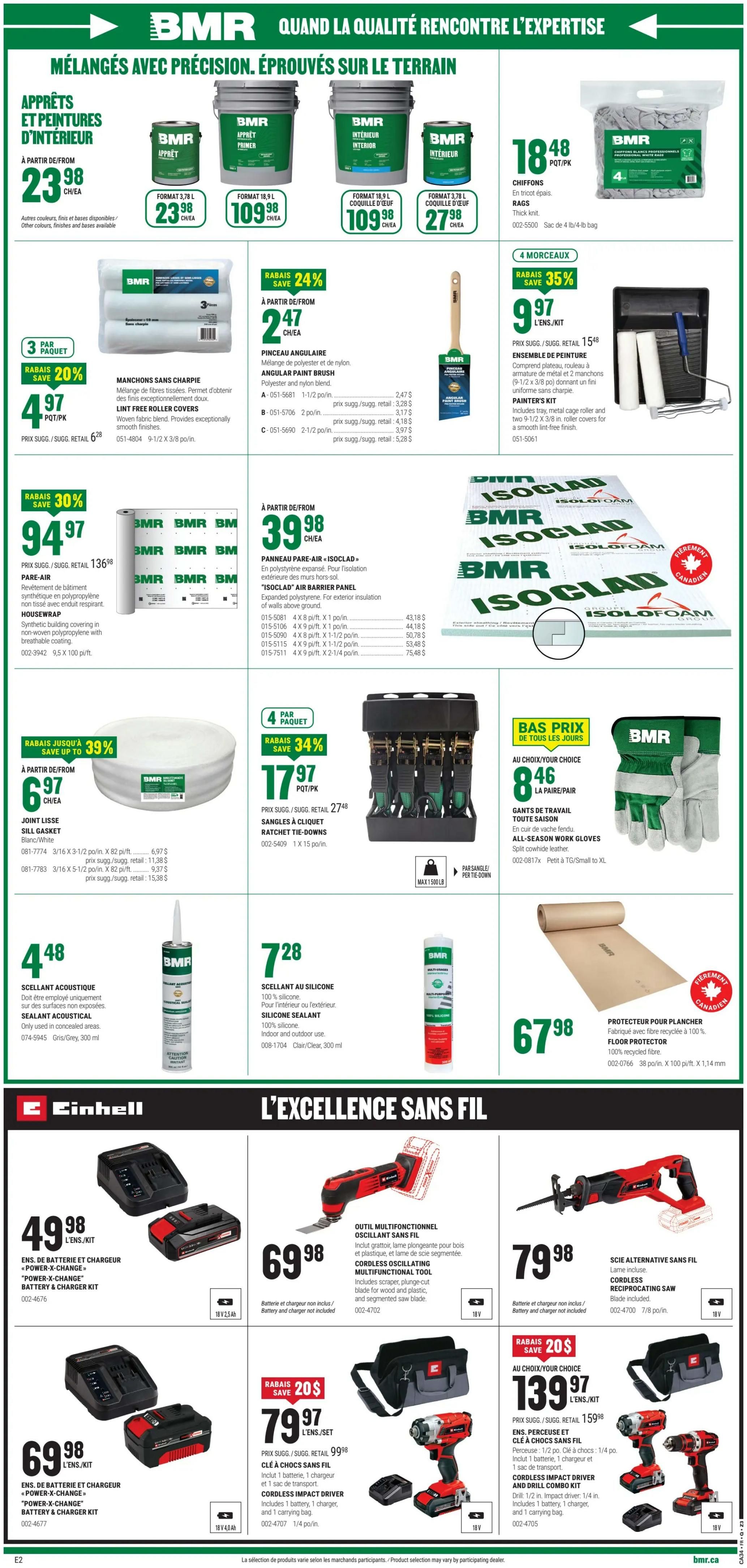 BMR Flyer August 20 to 26