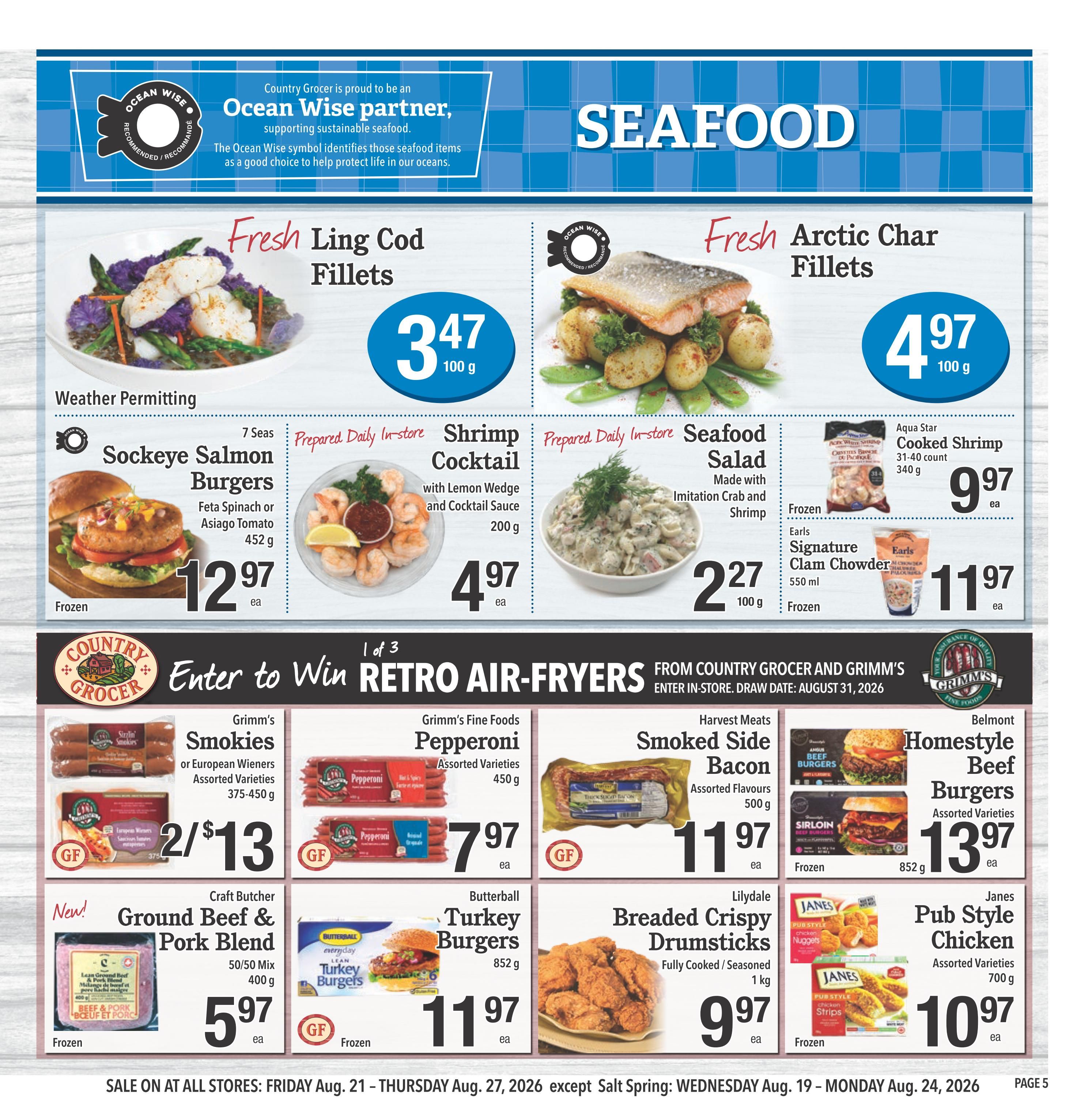 Country Grocer Flyer August 21 to 27