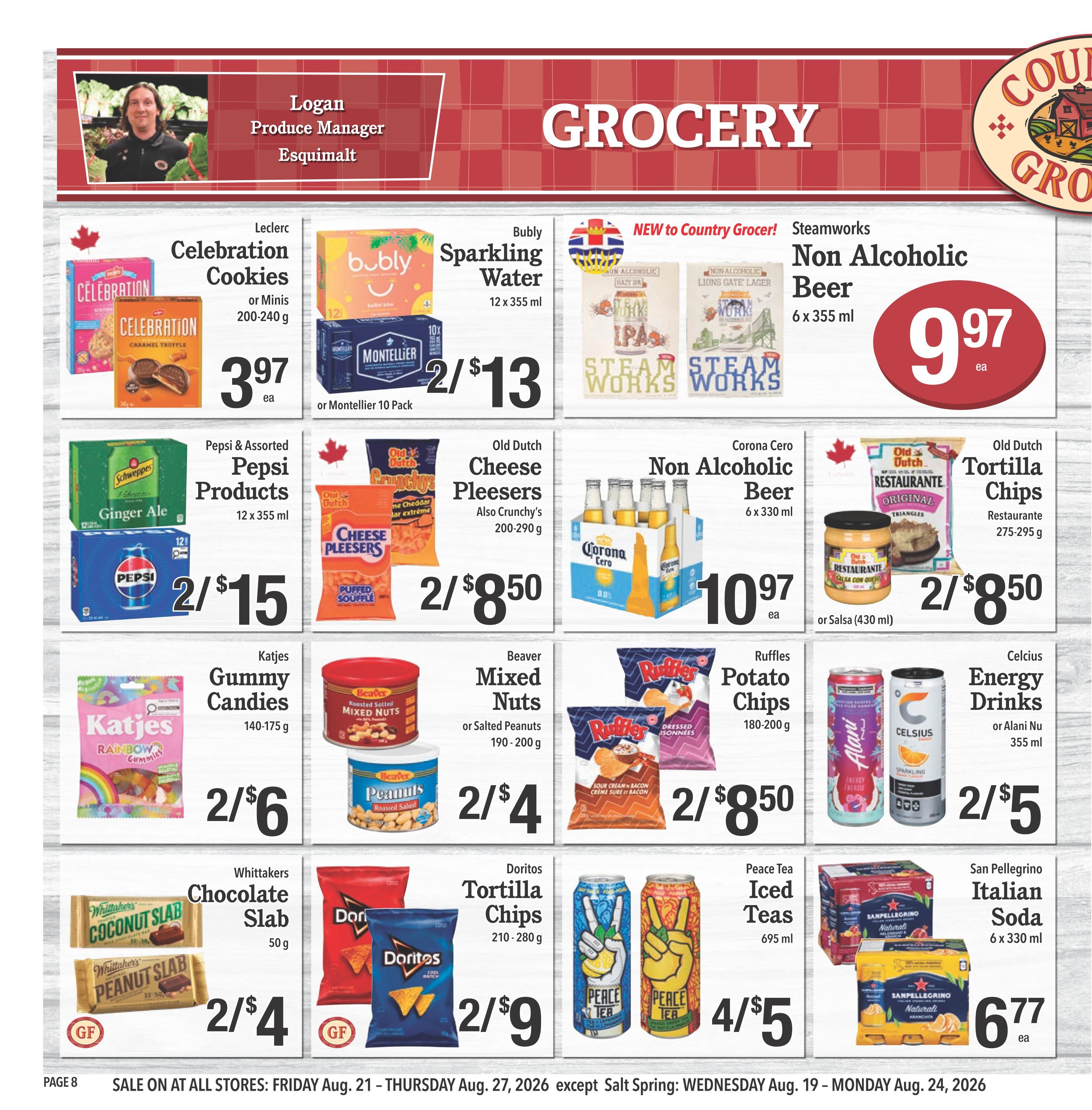 Country Grocer Flyer August 21 to 27