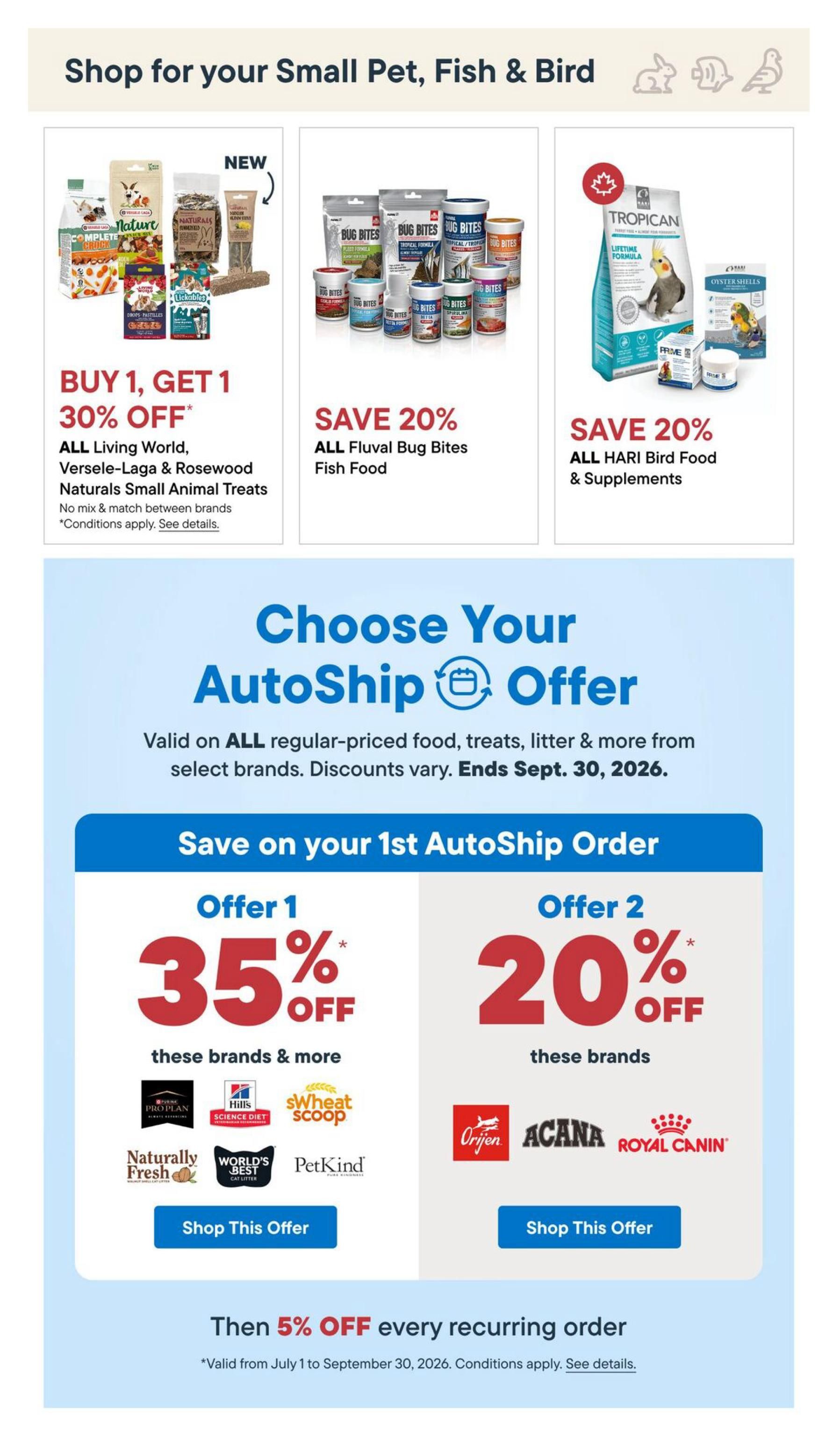 Bosley's by PetValu Flyer August 20 to September 2