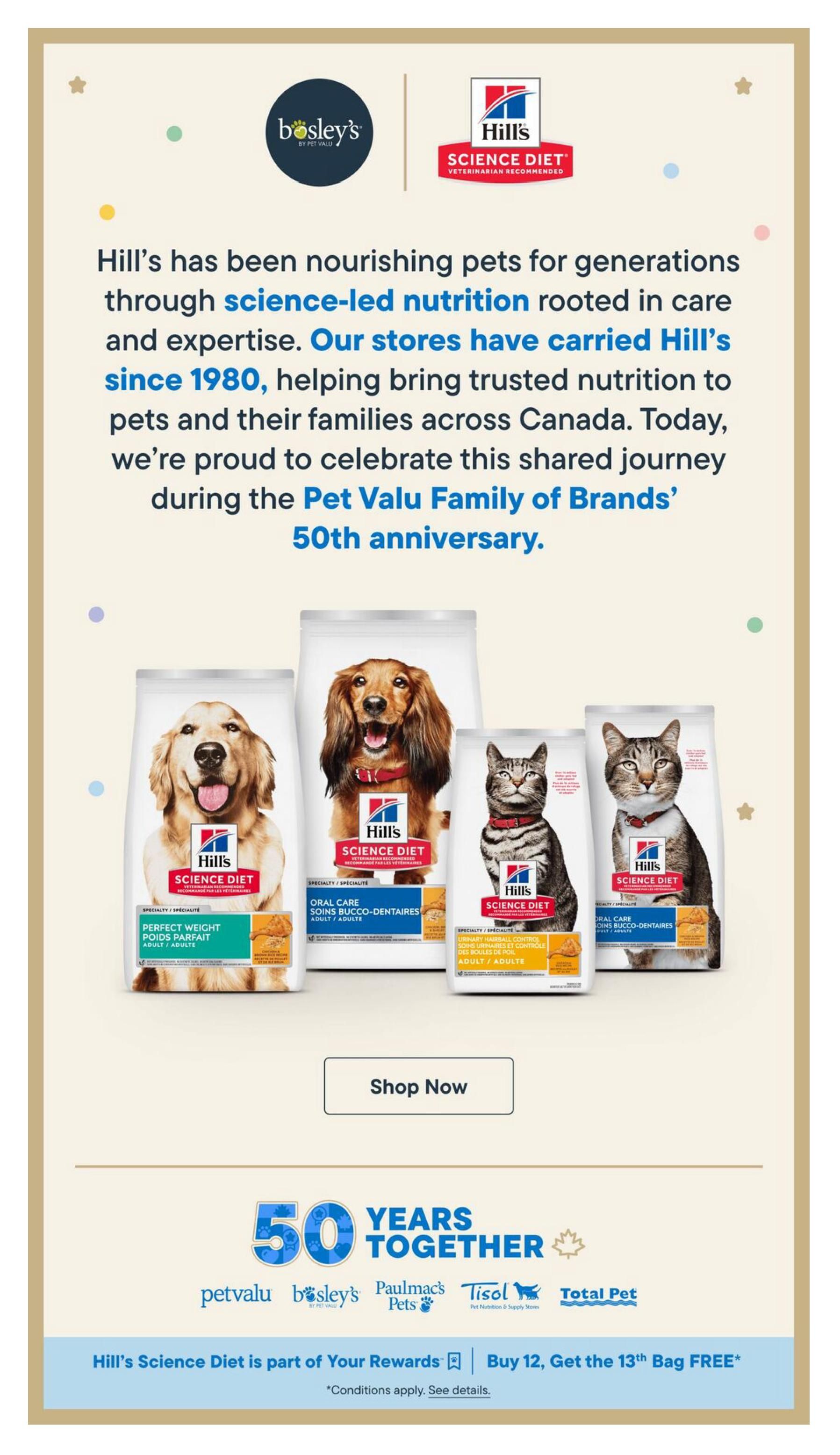 Bosley's by PetValu Flyer August 20 to September 2