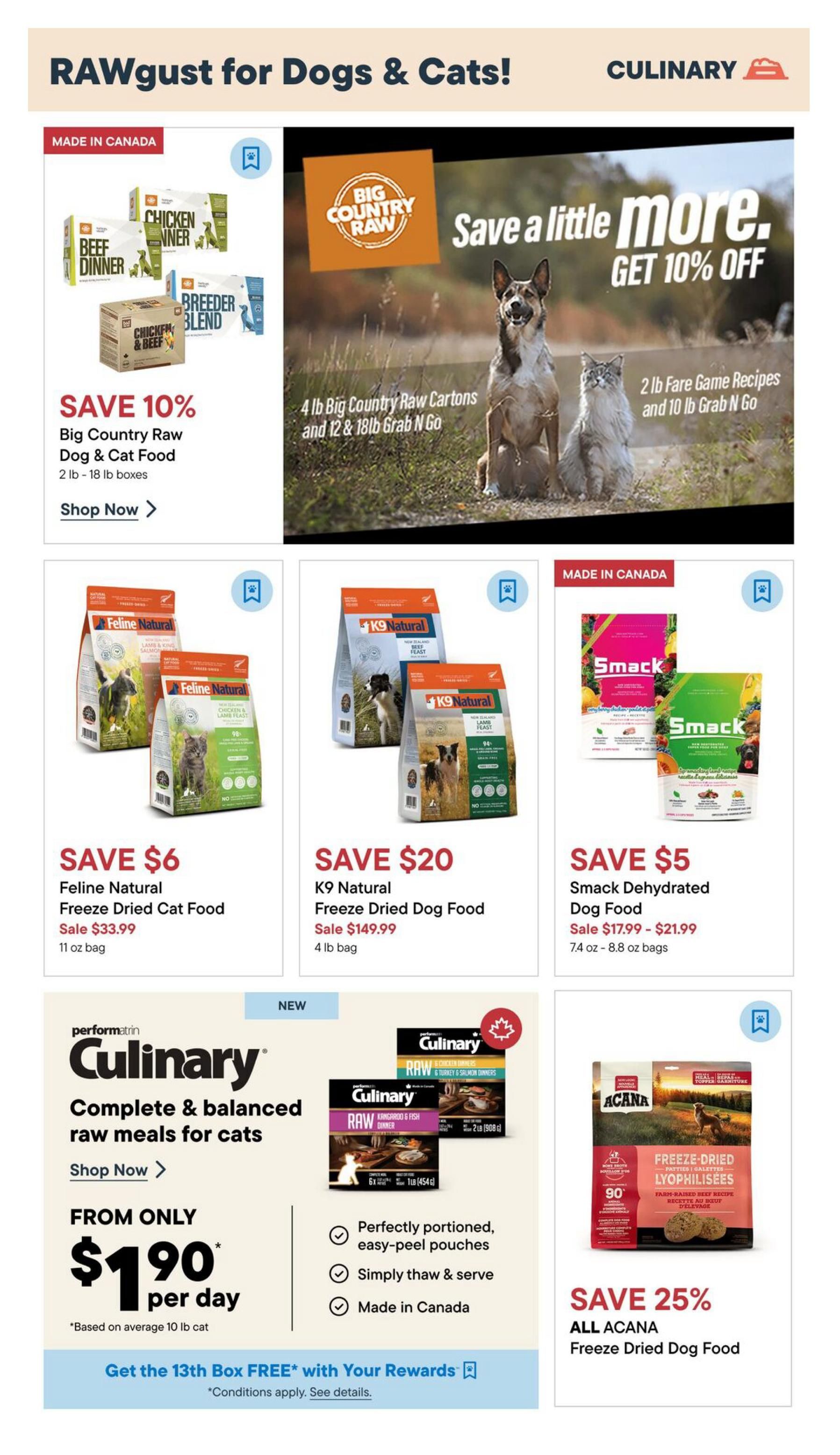 Bosley's by PetValu Flyer August 20 to September 2
