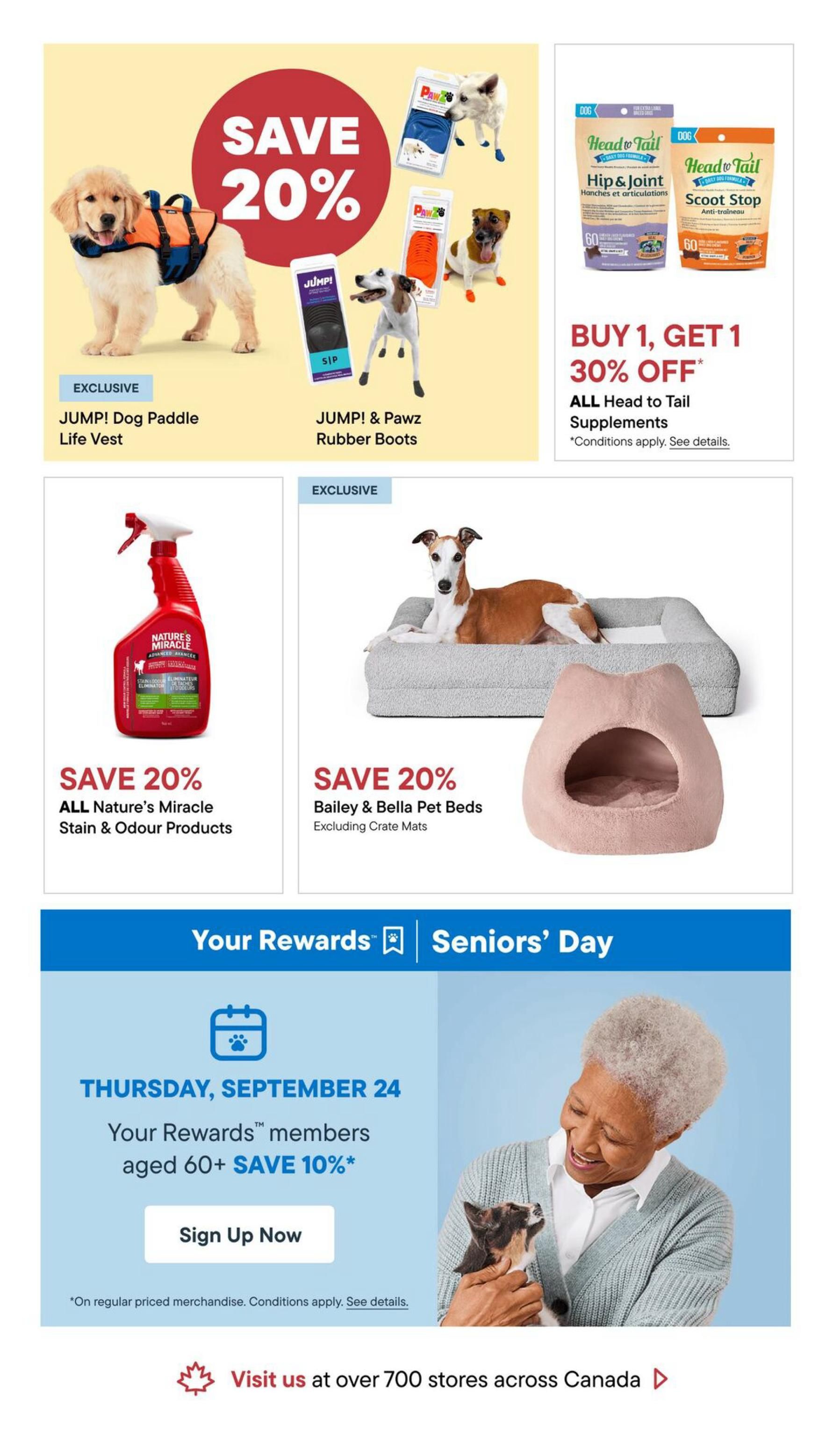 Bosley's by PetValu Flyer August 20 to September 2