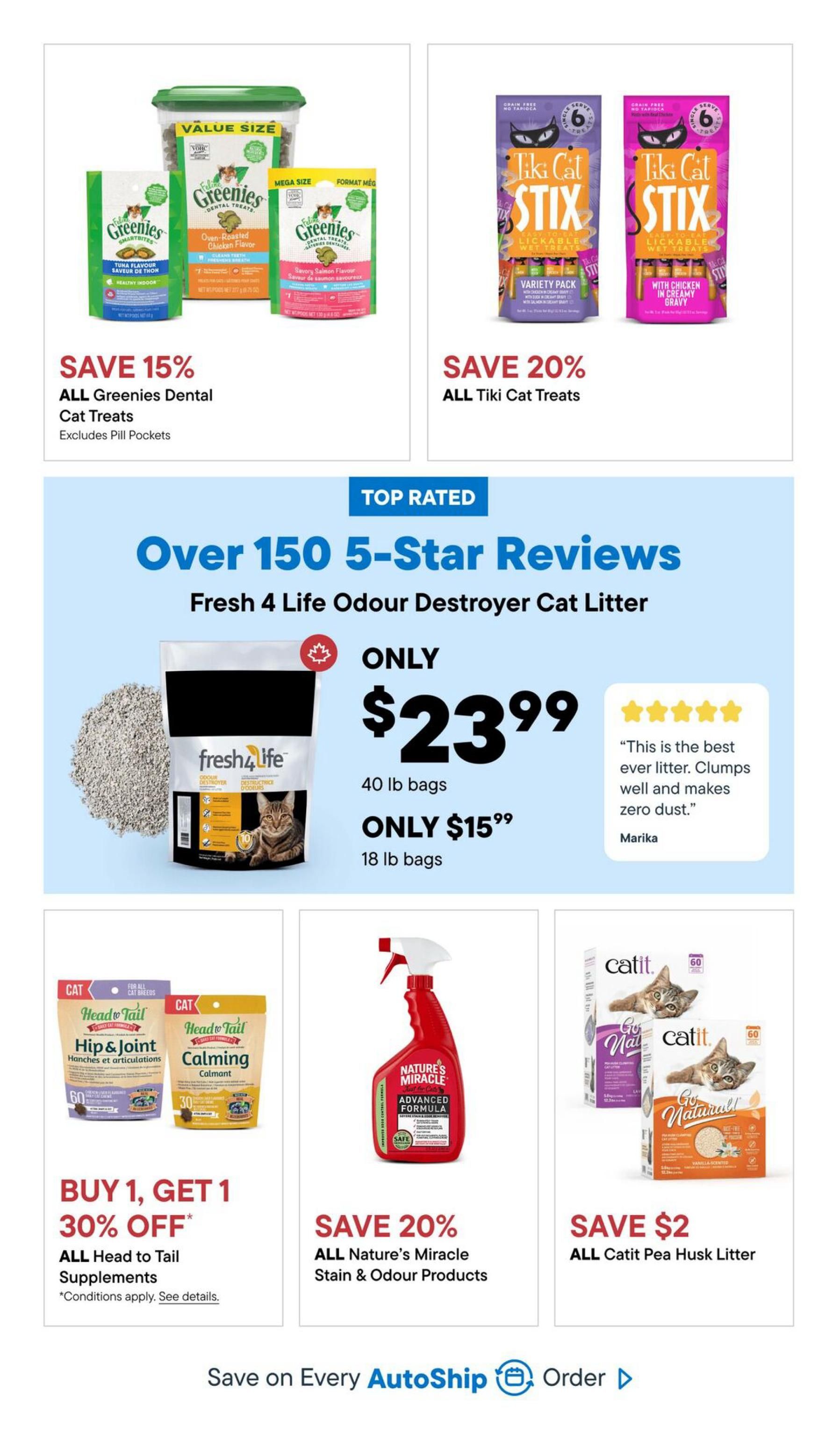 Bosley's by PetValu Flyer August 20 to September 2