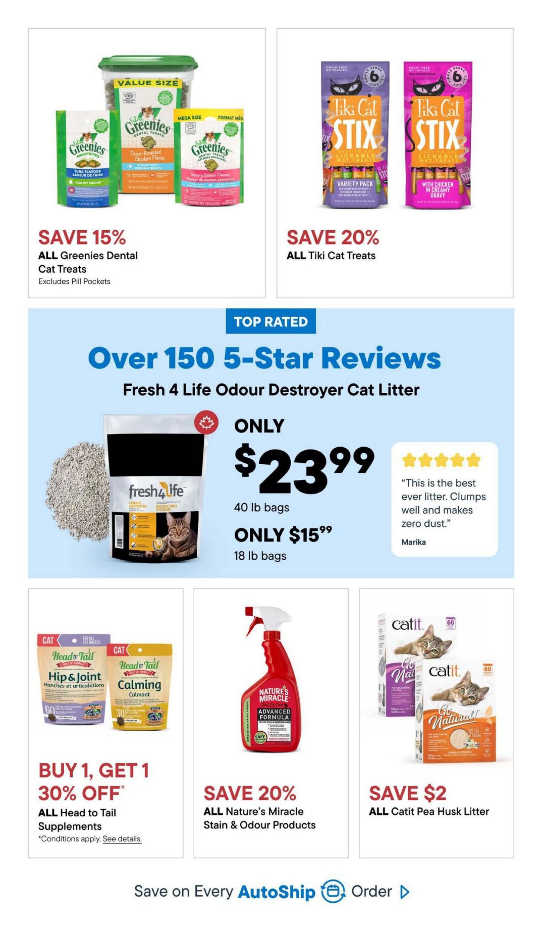 Pet Valu Flyer August 20 to September 2