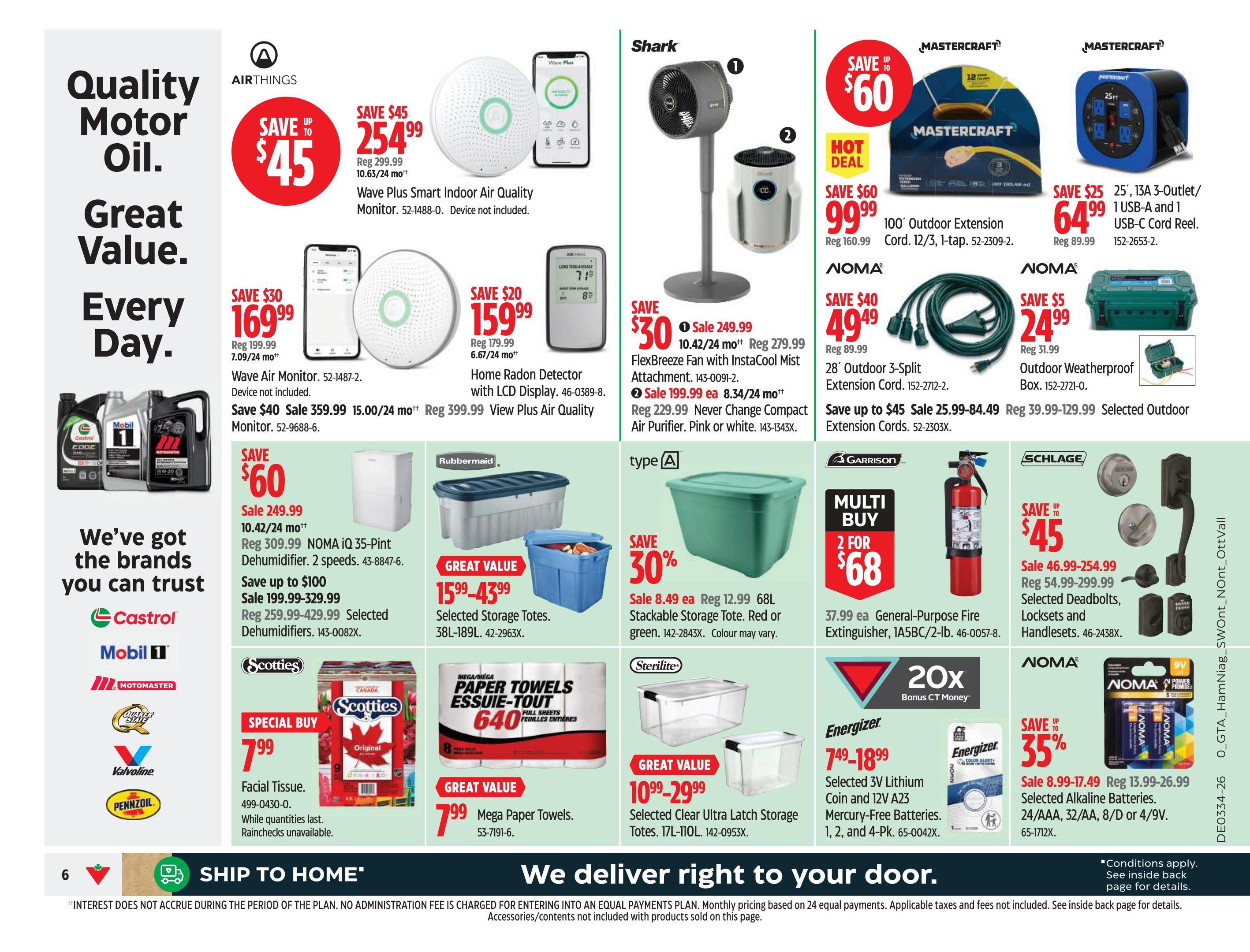 Canadian Tire (ON) Flyer August 21 to 27