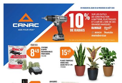 Canac Flyer August 20 to 26