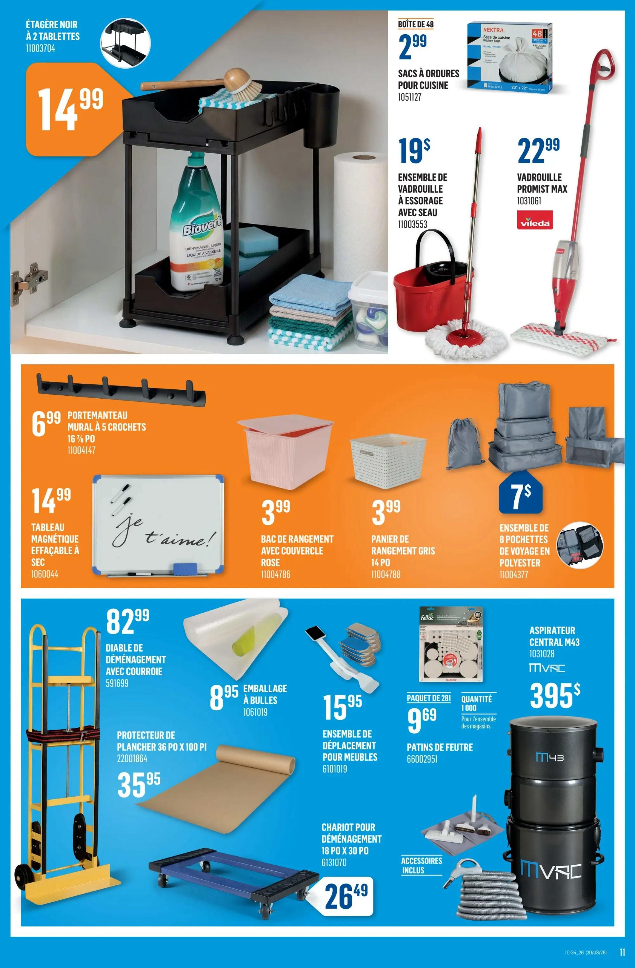 Canac Flyer August 20 to 26