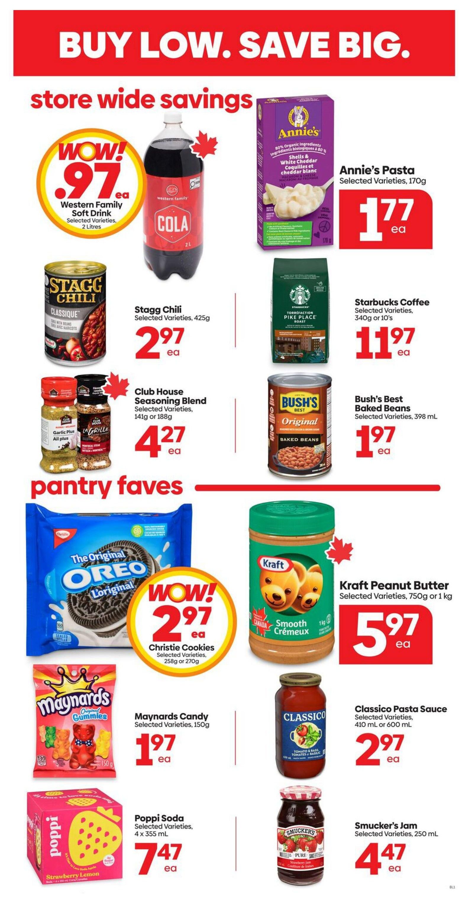 Buy-Low Foods Flyer August 20 to 26