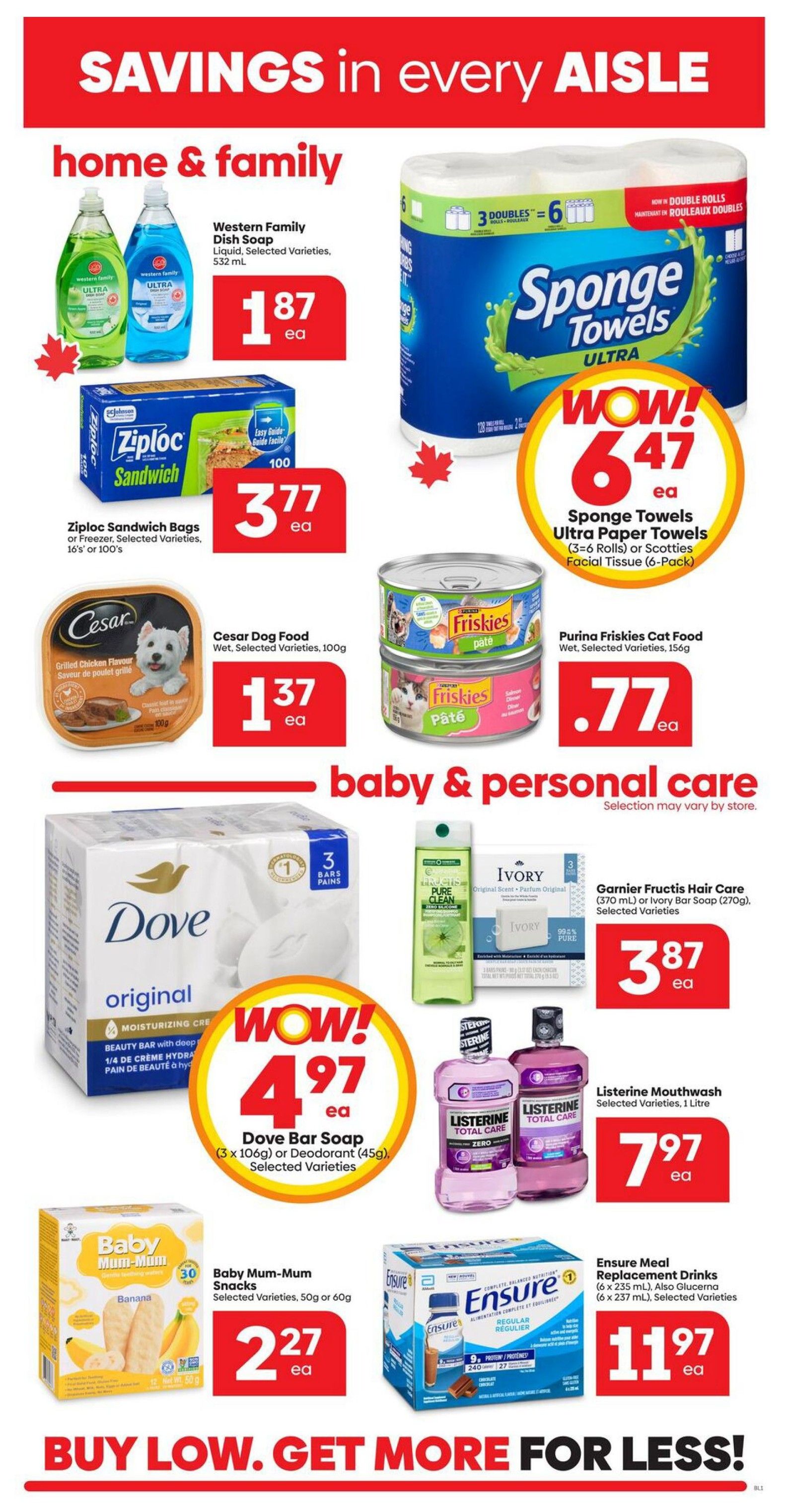 Buy-Low Foods Flyer August 20 to 26