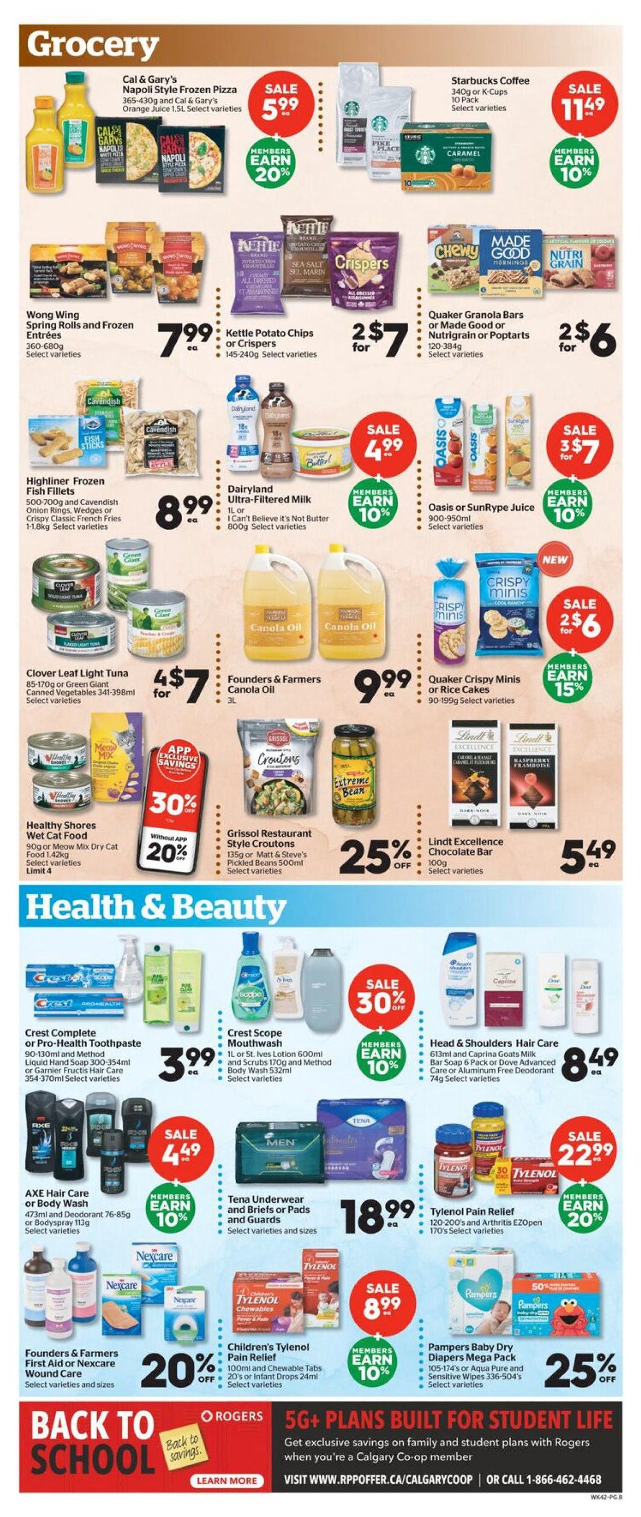 Calgary Co-op Flyer August 20 to 26