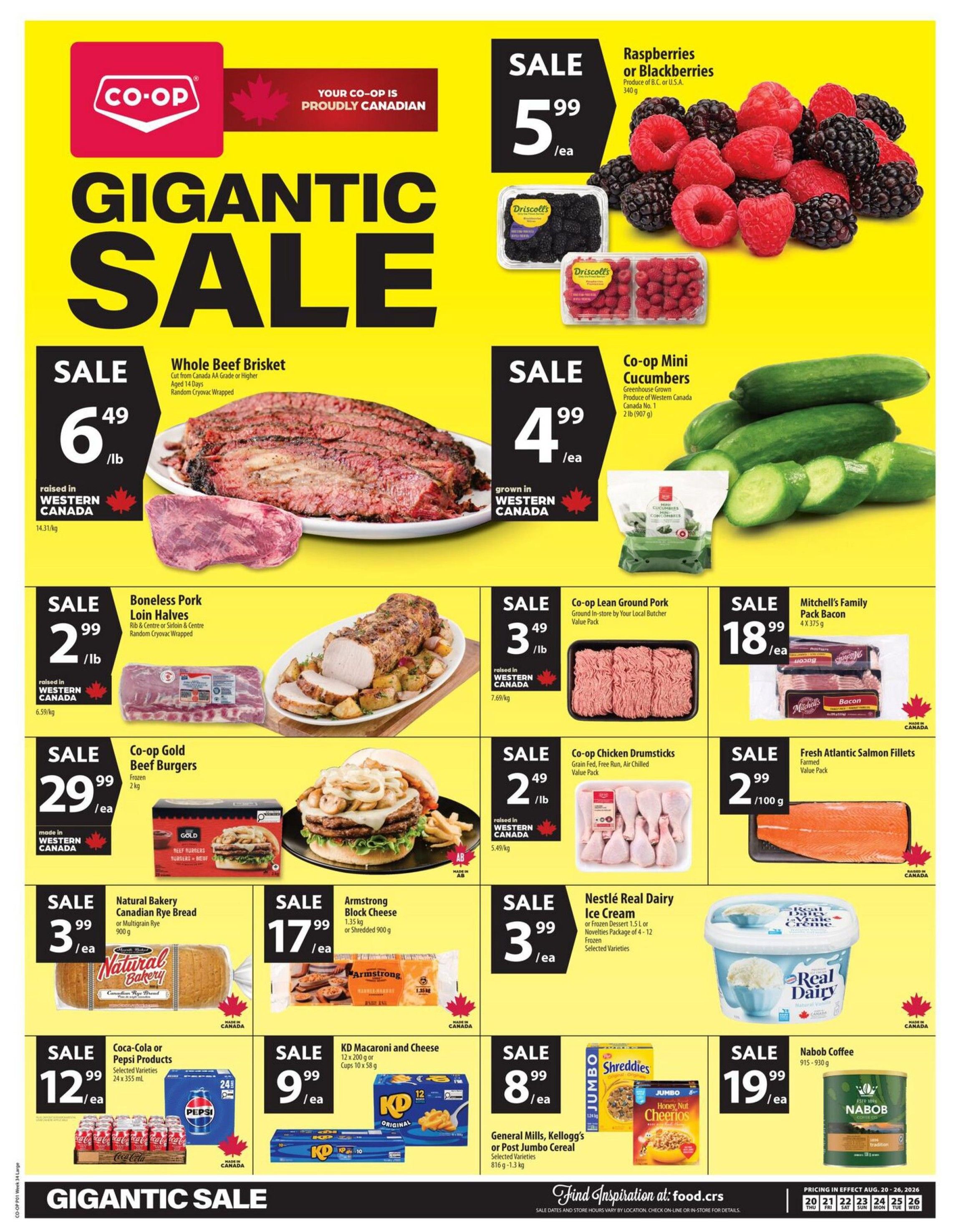 Co-op (West) Food Store Flyer August 20 to 26